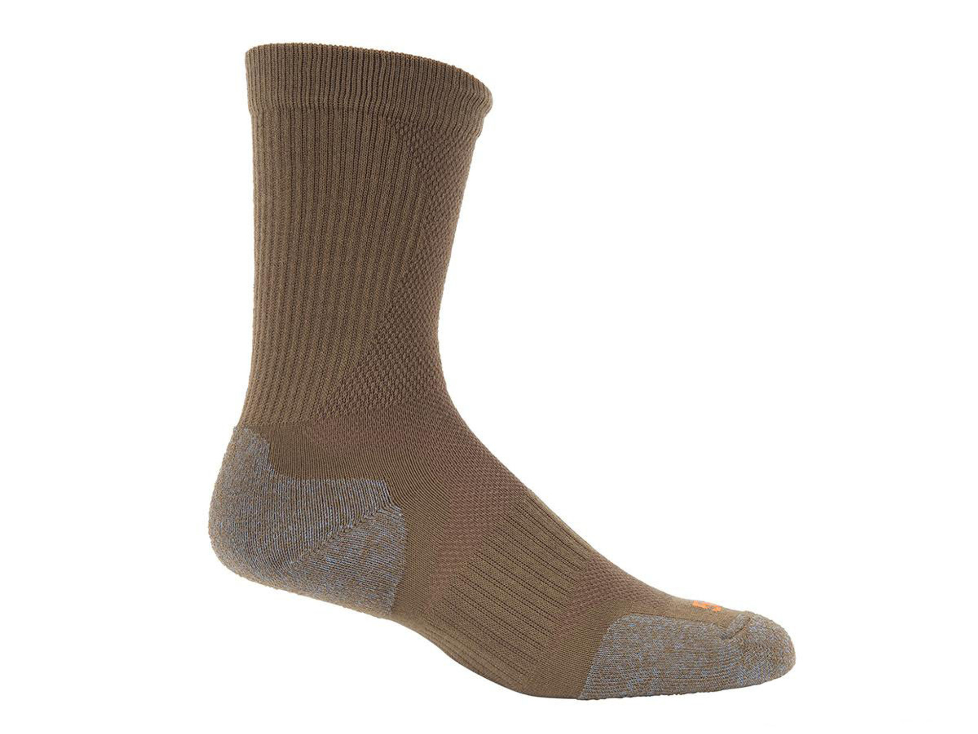 5.11 Tactical Slip Stream Crew Sock - Coyote (Size: Medium)