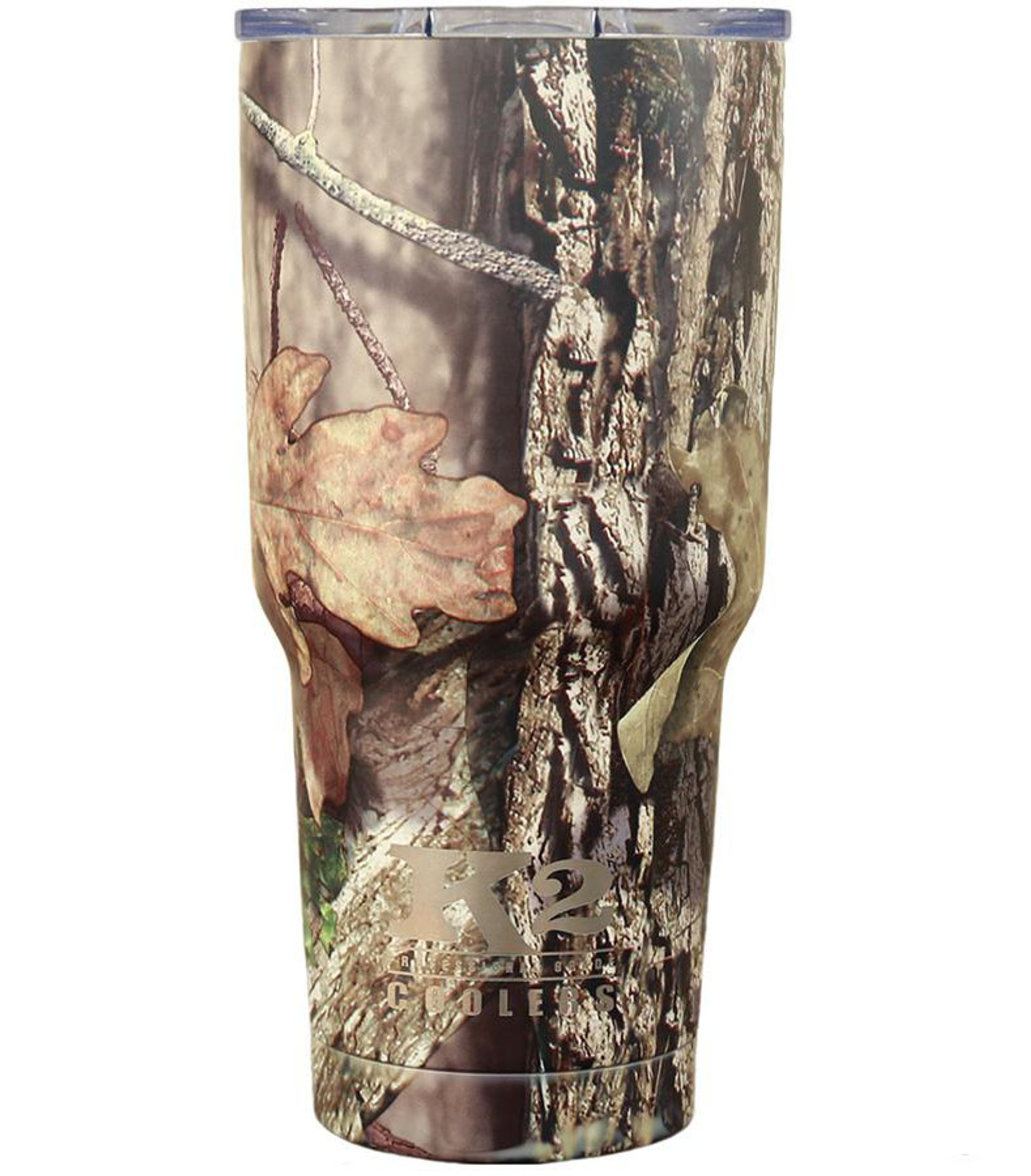 K2 Coolers Element 30 Insulated Stainless Steel Tumbler (Color: Mossy Oak Breakup Country)
