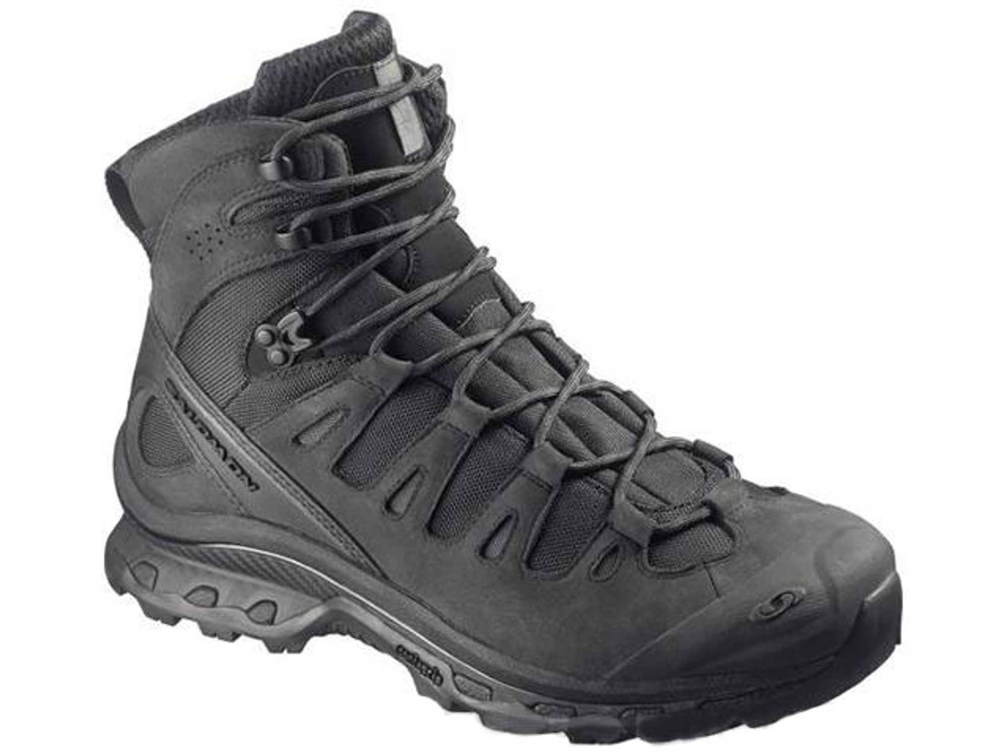 Salomon Quest 4D Forces Tactical Boots - Black (Size: 8)