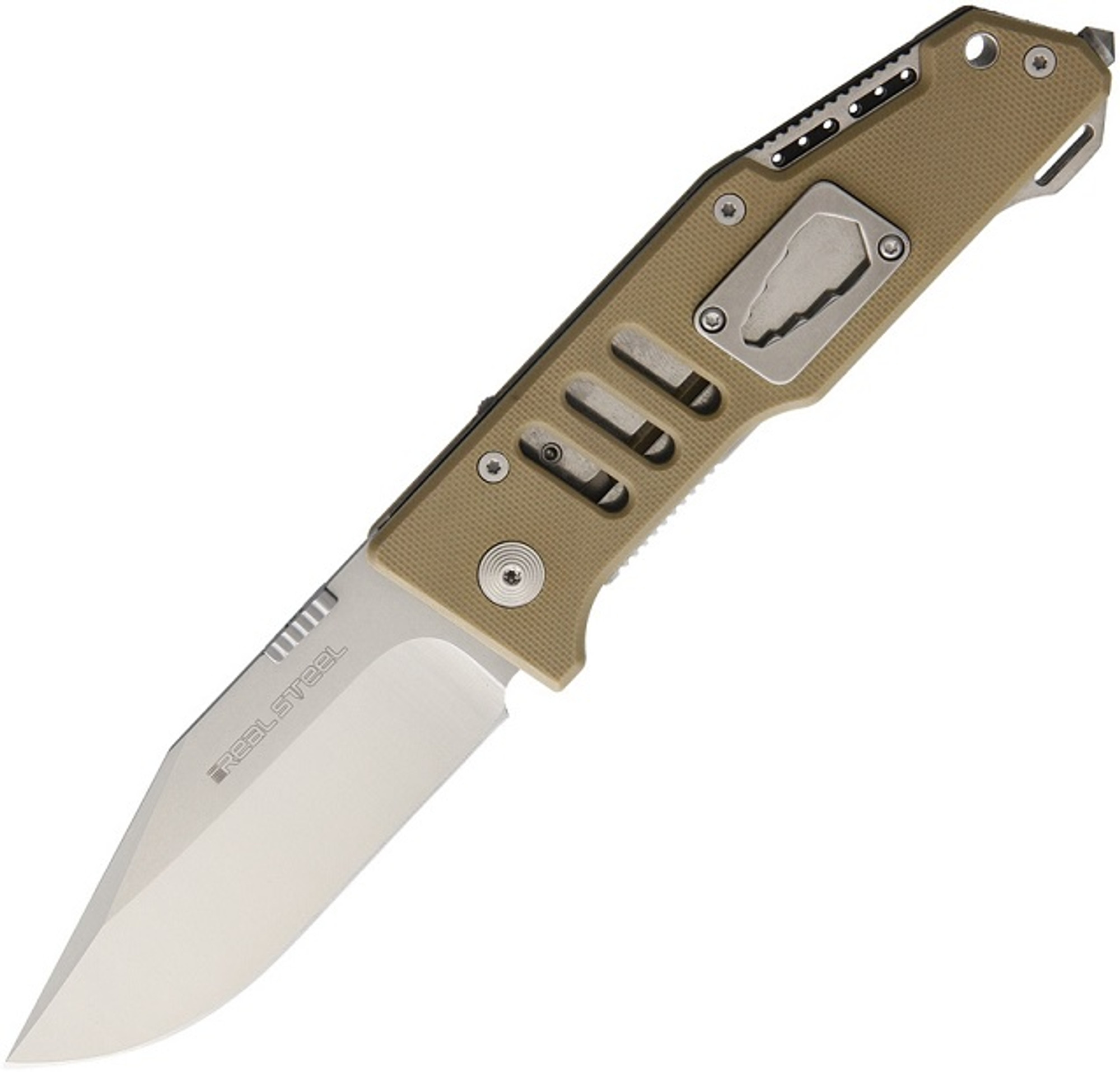 Real Steel 7511 T96 with Glass Breaker - Coyote Brown