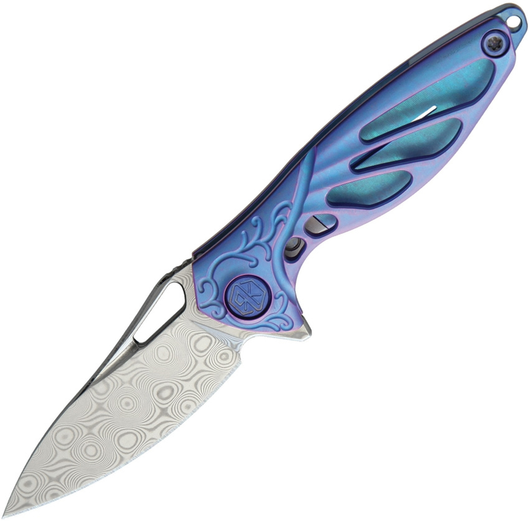 Hummingbird Framelock Blue