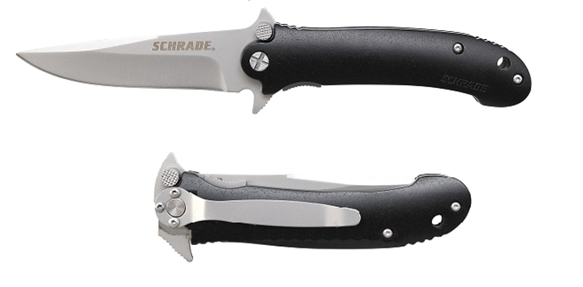 Schrade 223 Dual Guard Folder Plain Edge