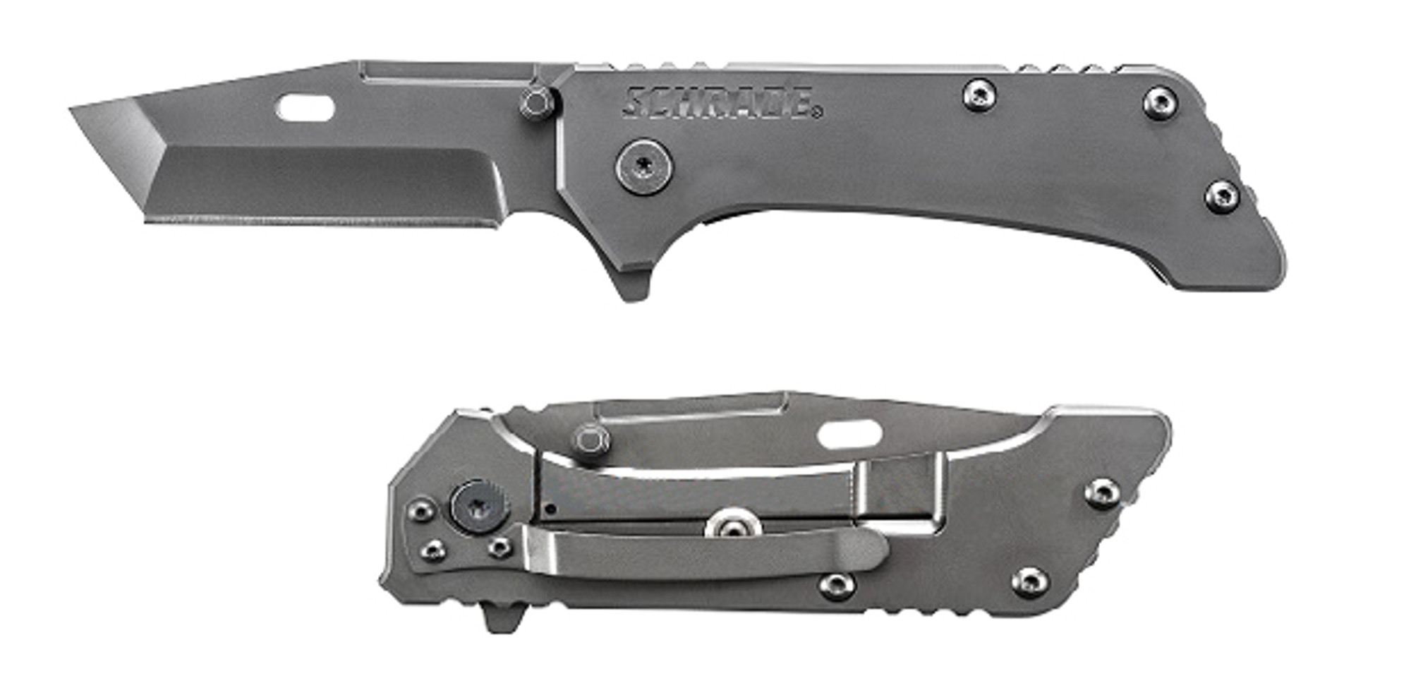 Schrade 301 Heavy Duty Framelock Folder Tanto