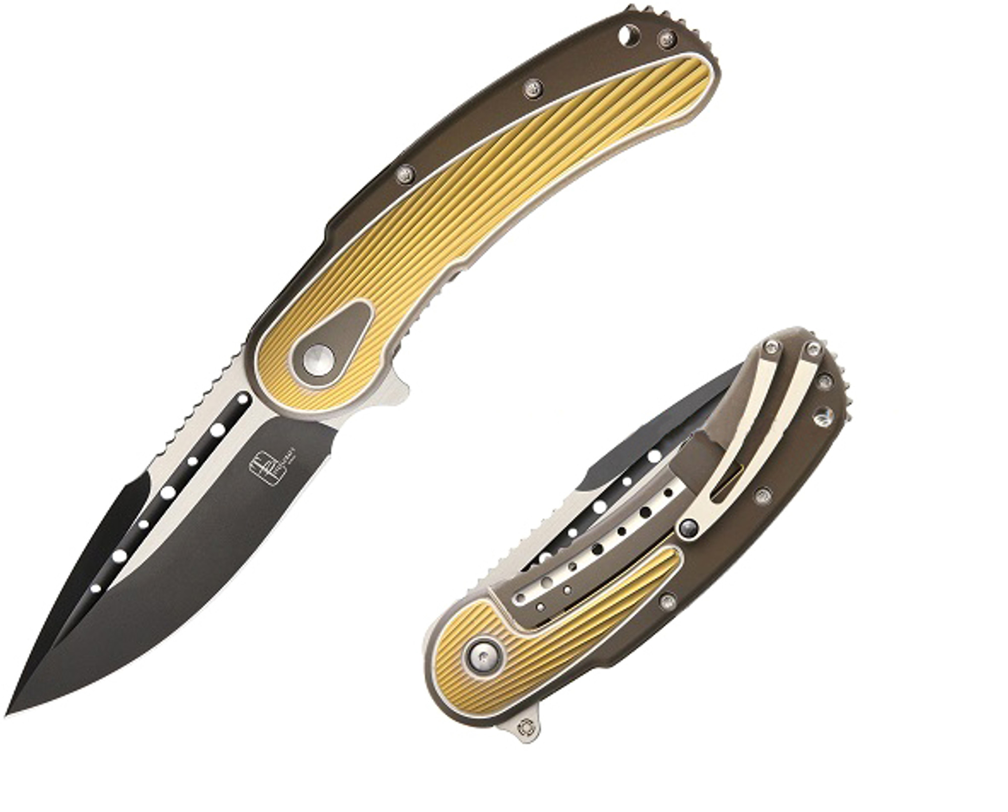 Todd Begg Steelcraft SCB365FT Bodega S35VN Bronze Ti