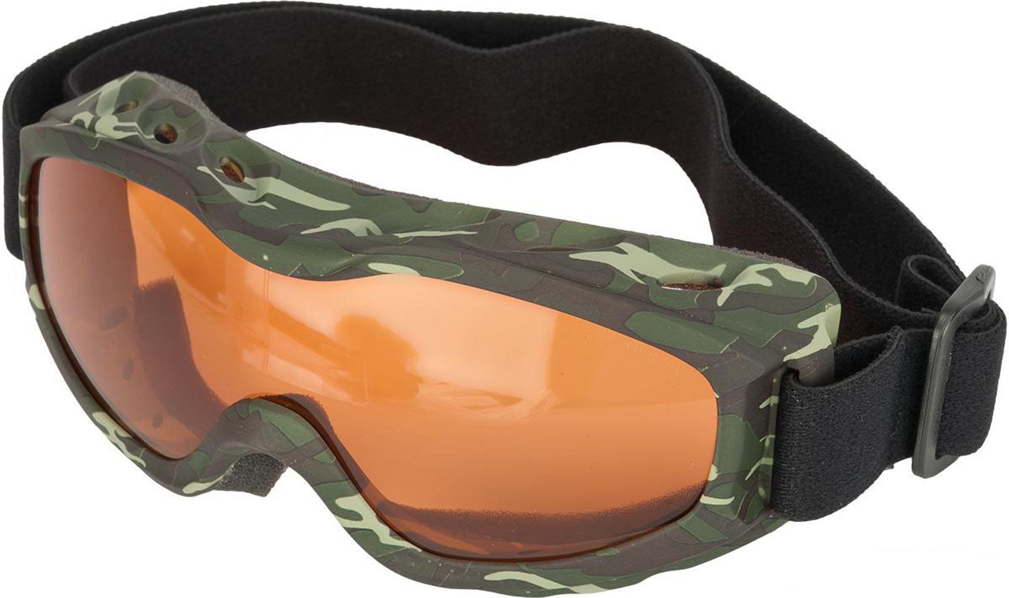 Guard-Dogs Evader II FogStopper Goggles Full Seal - Camo / Amber