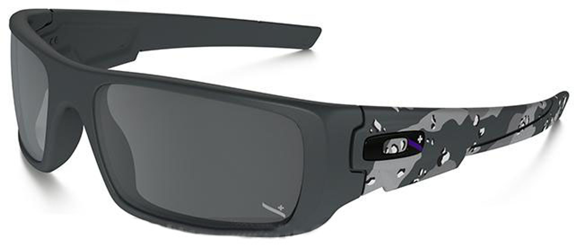 Oakley Infinite Hero Crankshaft - Matte Carbon Camo with Black Iridium Lenses