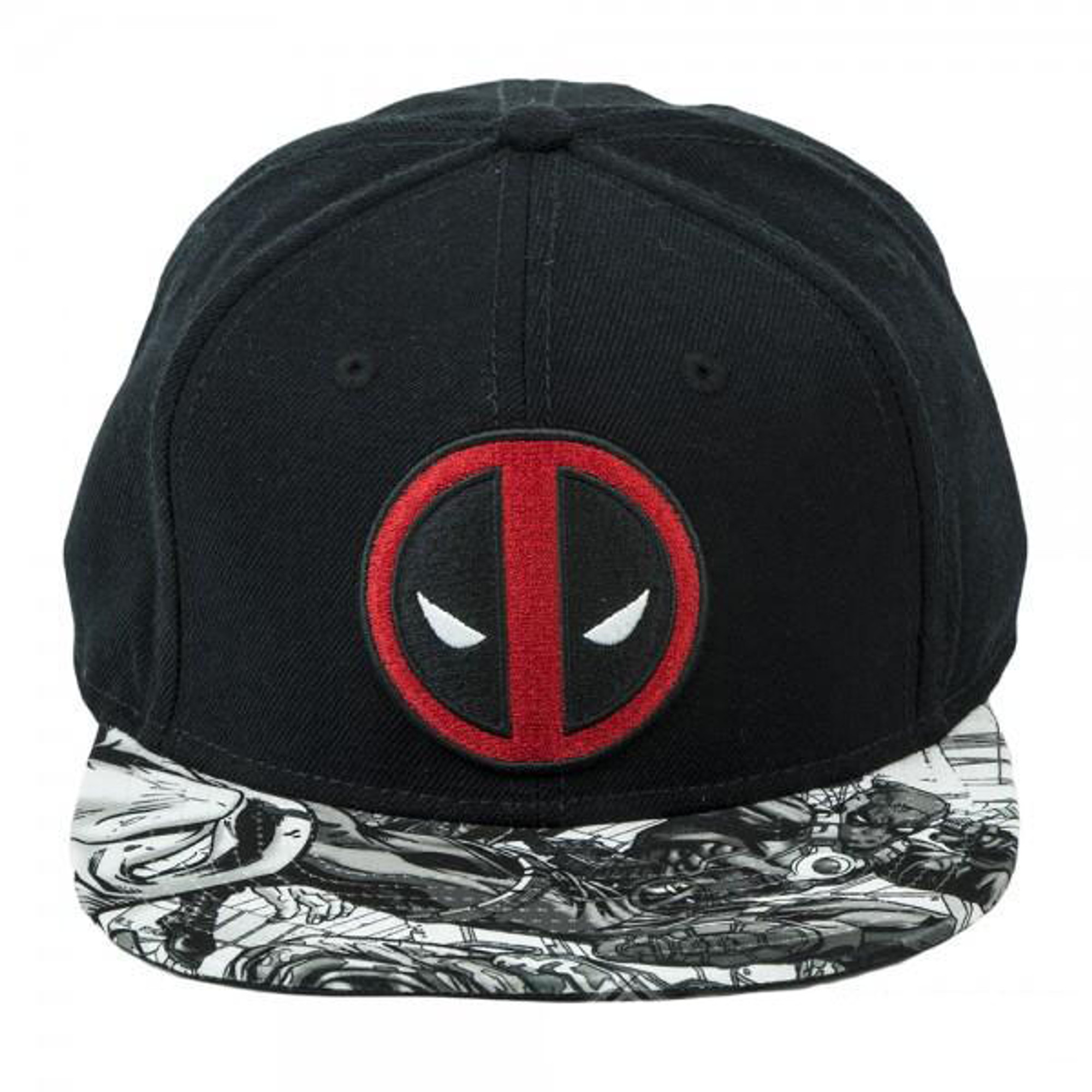 Marvel Deadpool Logo Sublimated Bill Snapback