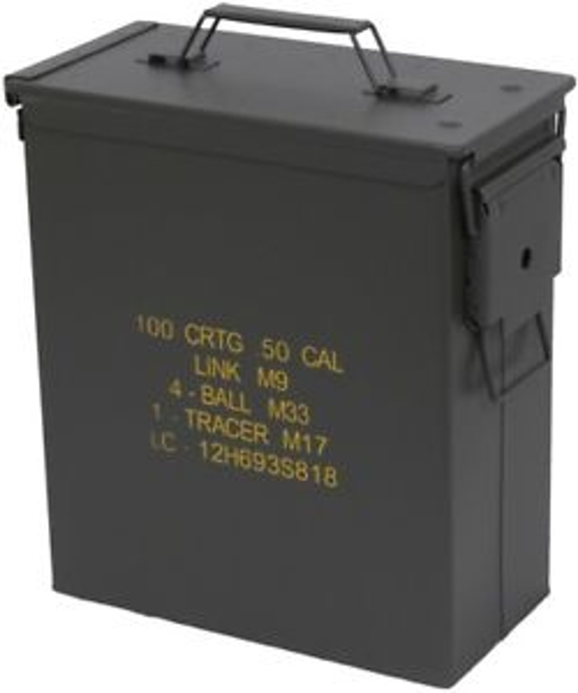 U.S. Armed Forces Tall .50 Caliber Ammo Can