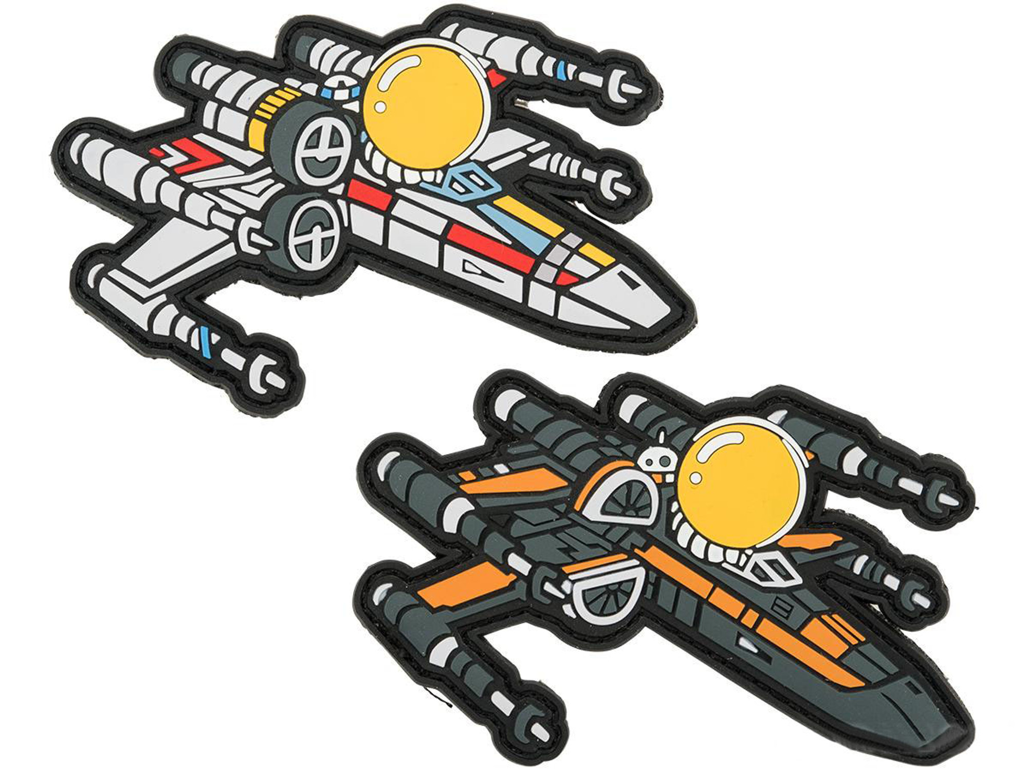 Aprilla Design PVC IFF Hook & Loop Patch - X-Wing Set