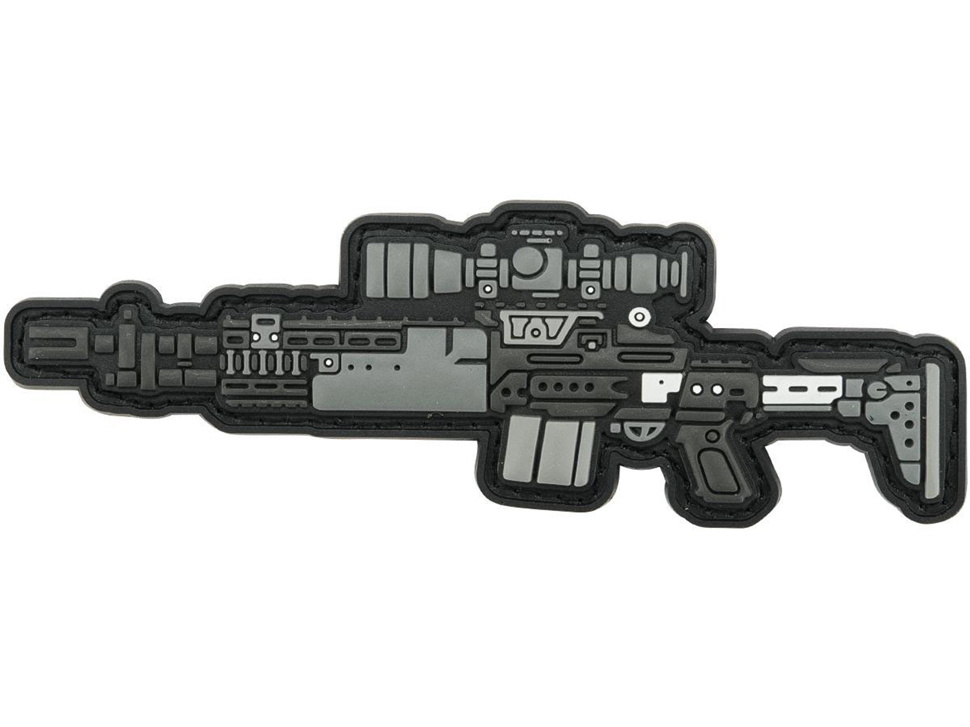 Aprilla Design PVC IFF Hook and Loop Modern Warfare Series Patch (Gun: EBR)