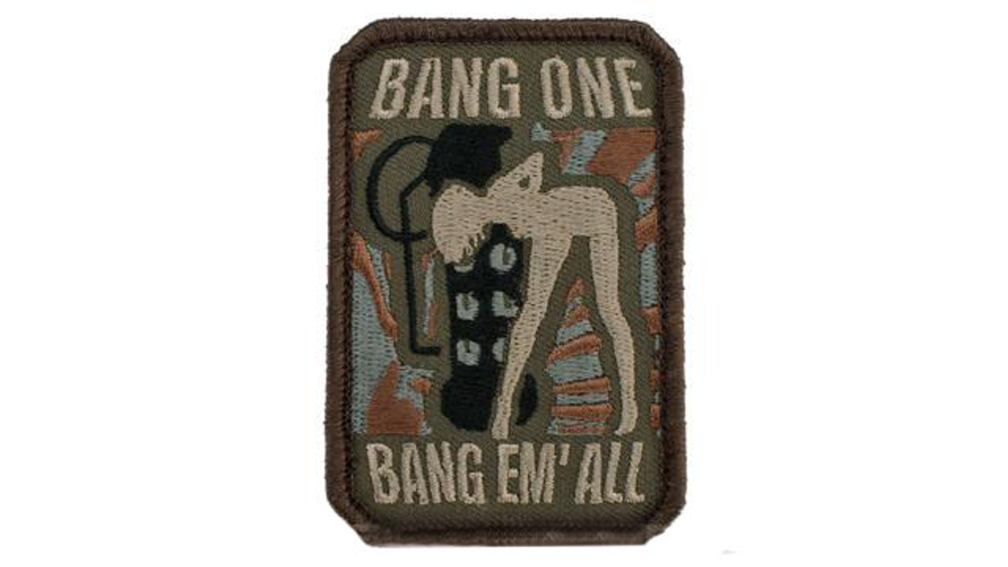 Mil-Spec Monkey "Bang One, Bang Em All" Patch - Small / Forest