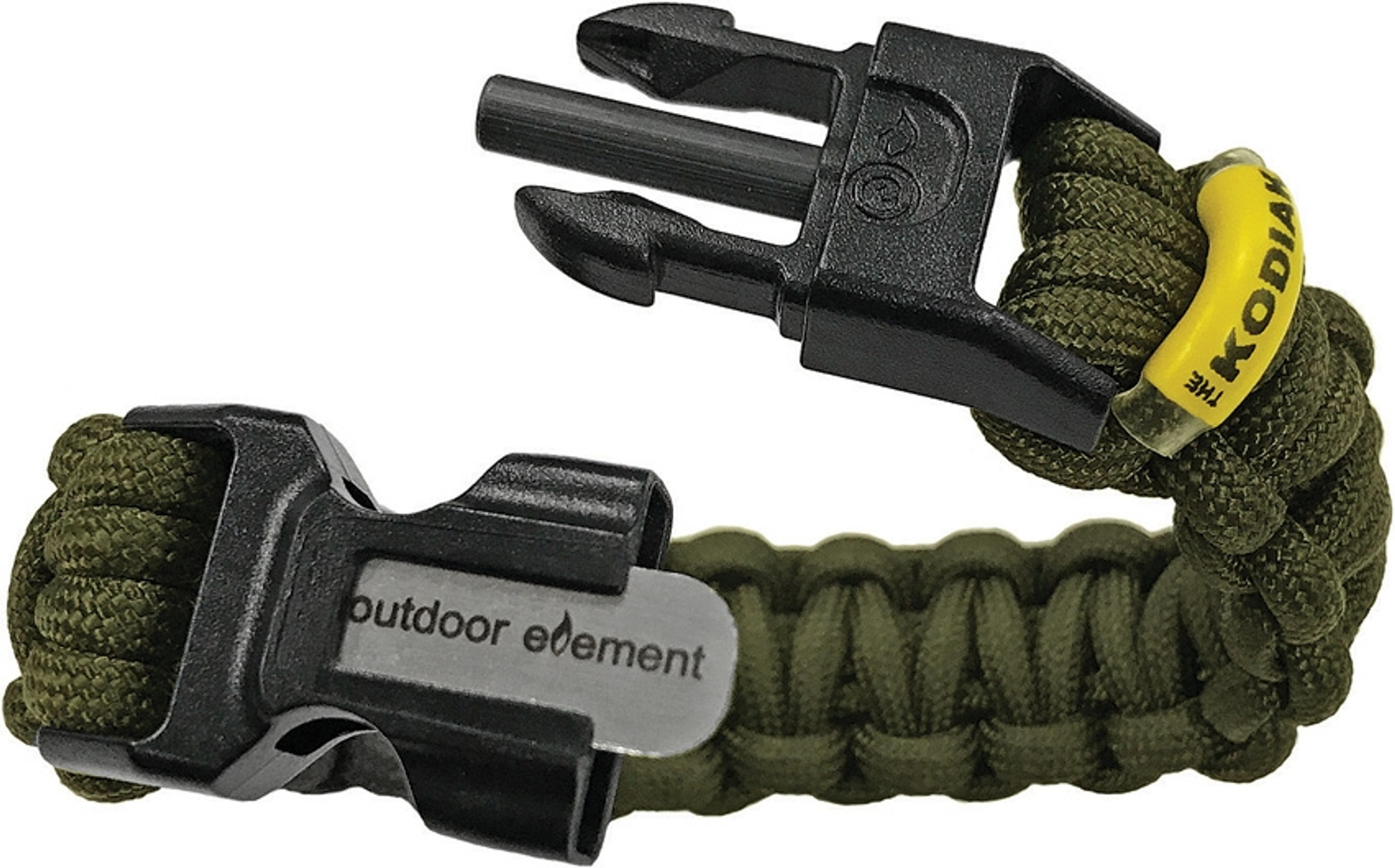 Kodiak Survival Bracelet Green