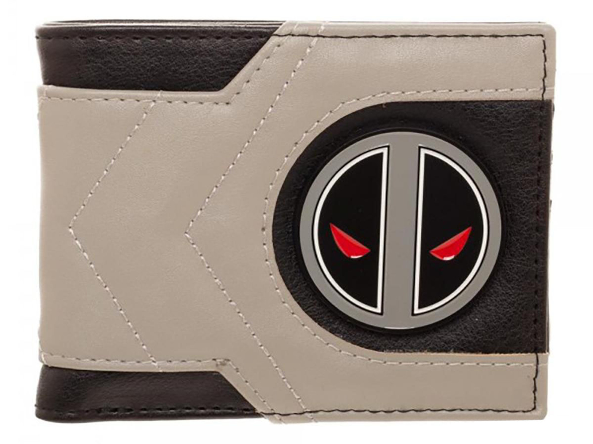 Deadpool XForce Leather and Metal Badge Bi-Fold Wallet