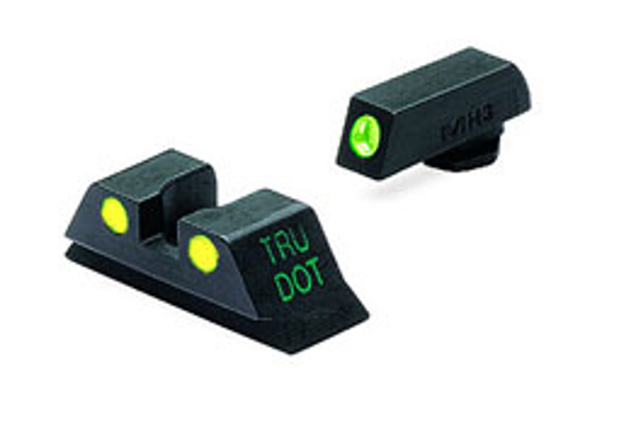 Meprolight Glock Tru-Dot Night Sight TD Fixed 10 mm & .45 ACP - Yellow