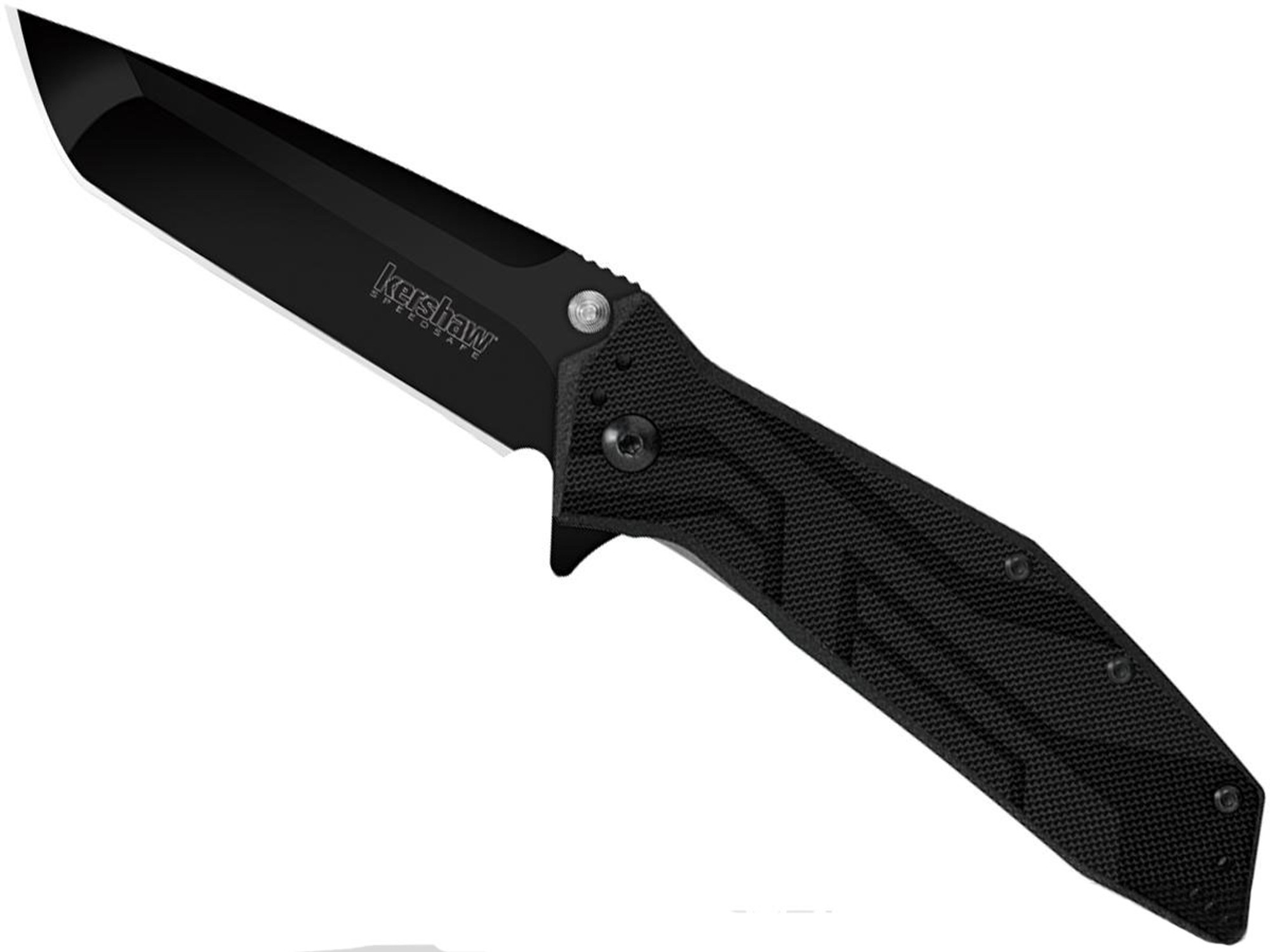 Kershaw Brawler Folding Knife with 3.25" Blade and Speed Assist Opening