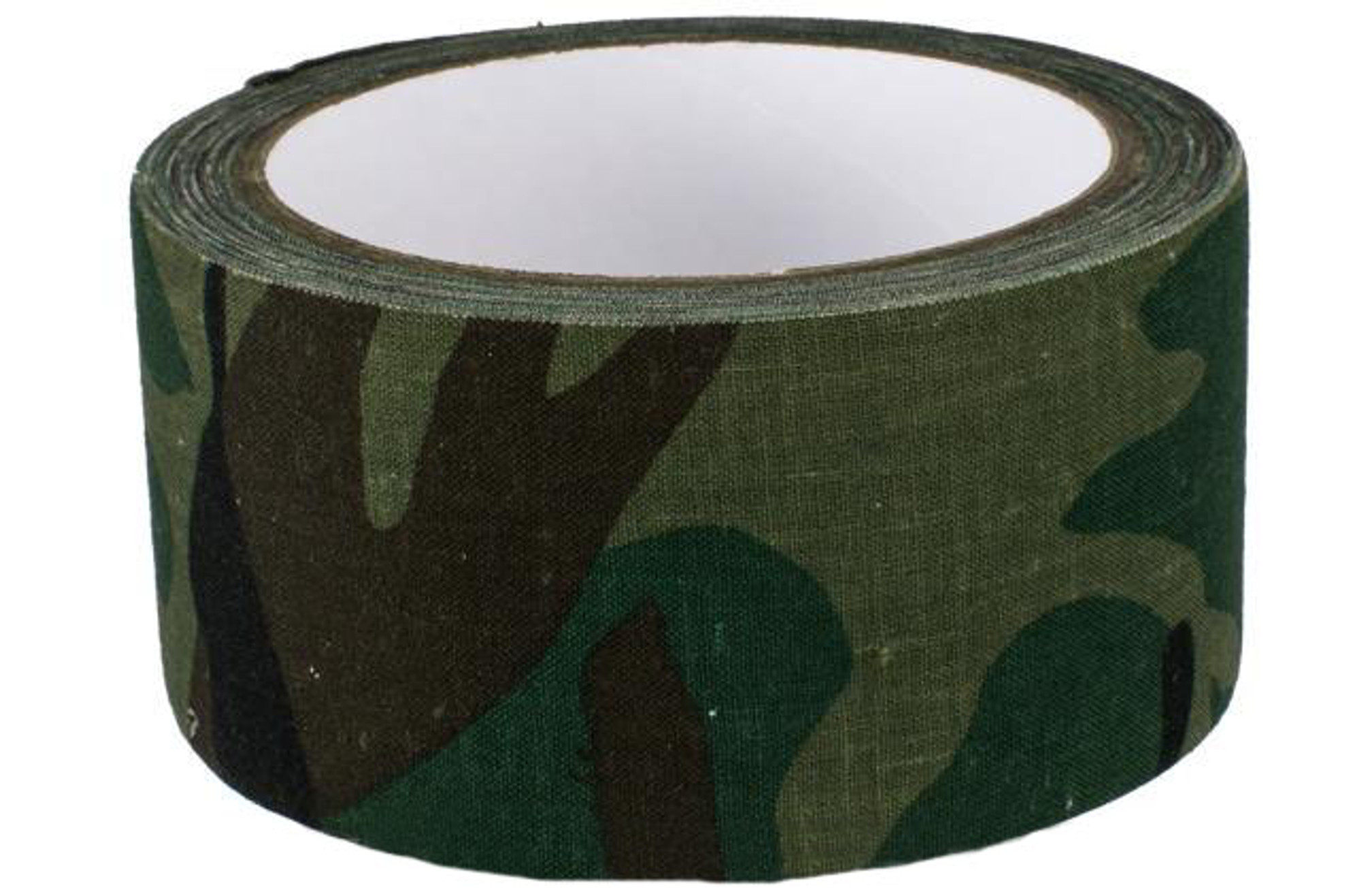 Phantom Gear 2" x 390" Camouflage Fabric Wrap / Gear Silencer - Woodland Camo