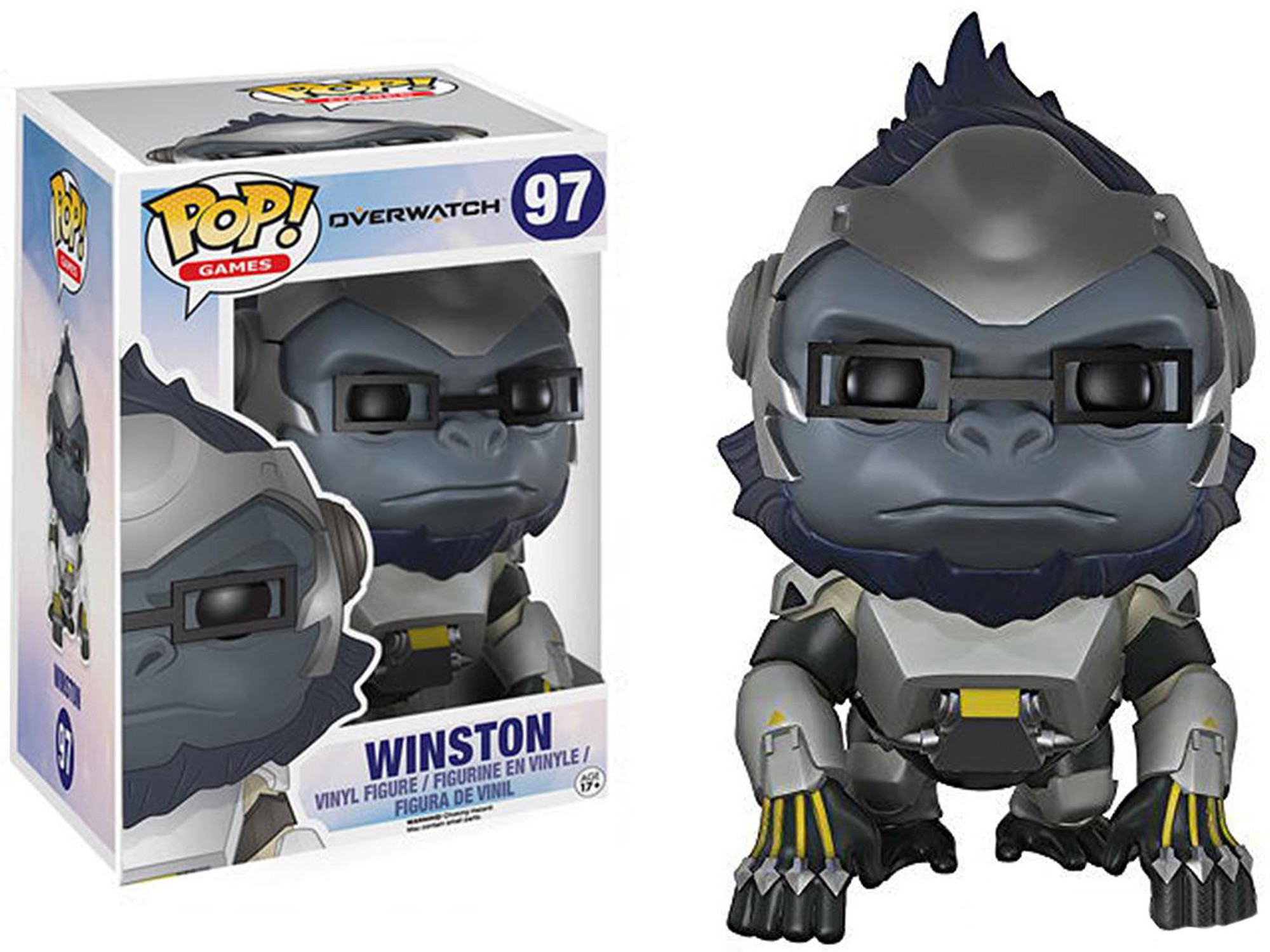 Funko POP! Overwatch Winston 6-Inch Vinyl Figure