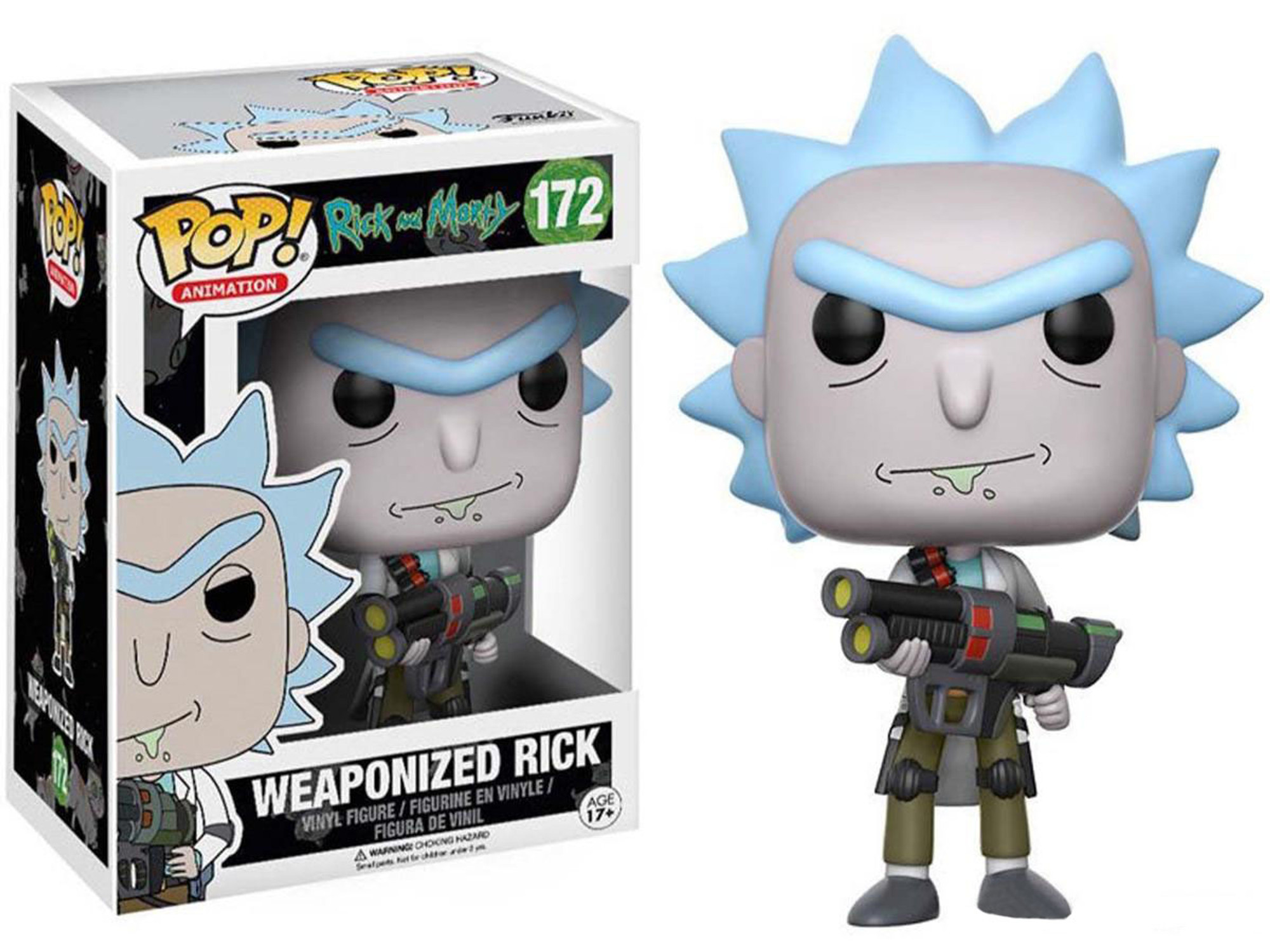 Rick and Morty Weaponized Rick Pop! Vinyl Figure