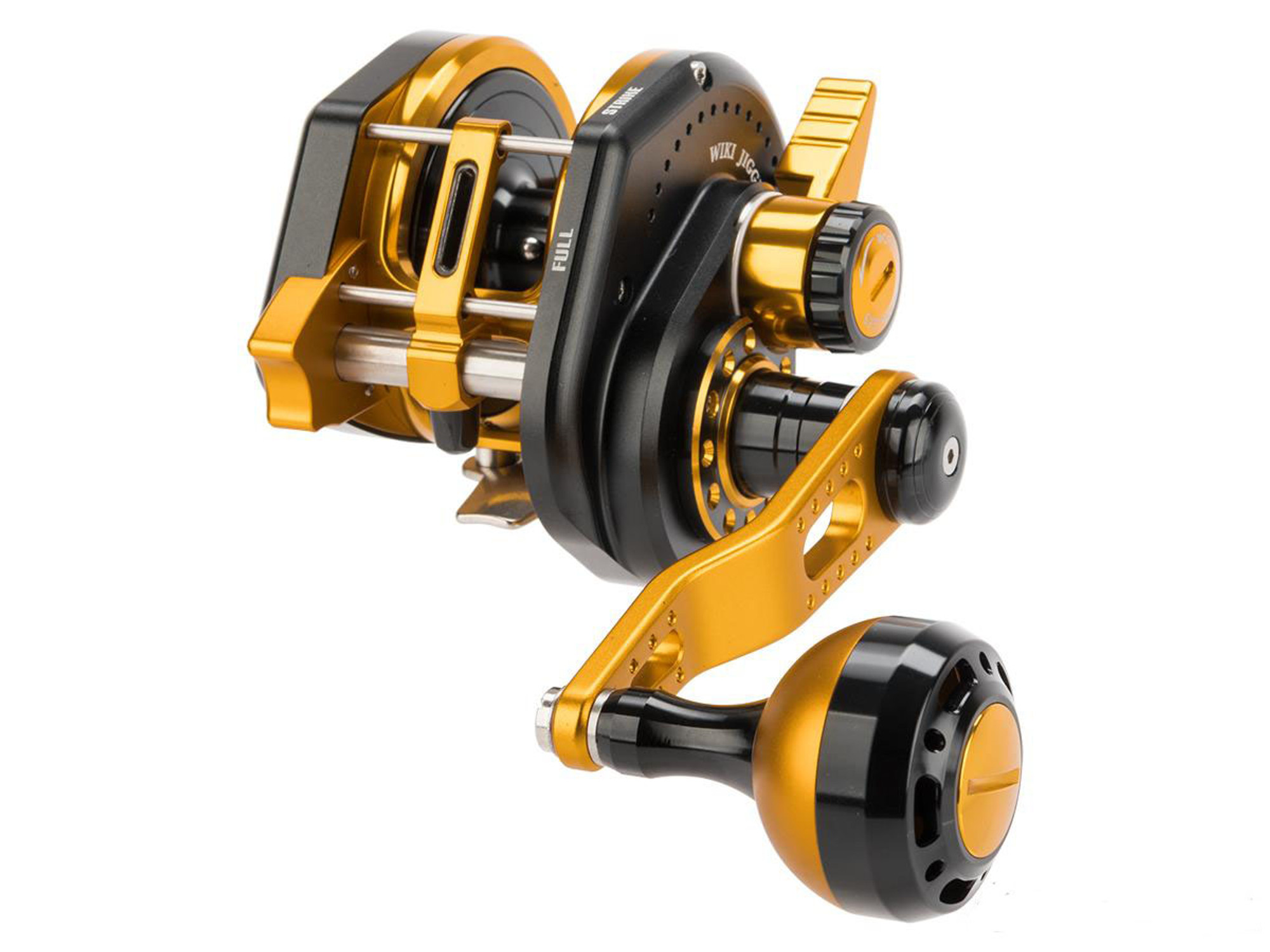 Jigging Master Wiki Violent Slow Lever Wind Fishing Reel w/ Automatic Line Guide (Model: 2000H Left Black)