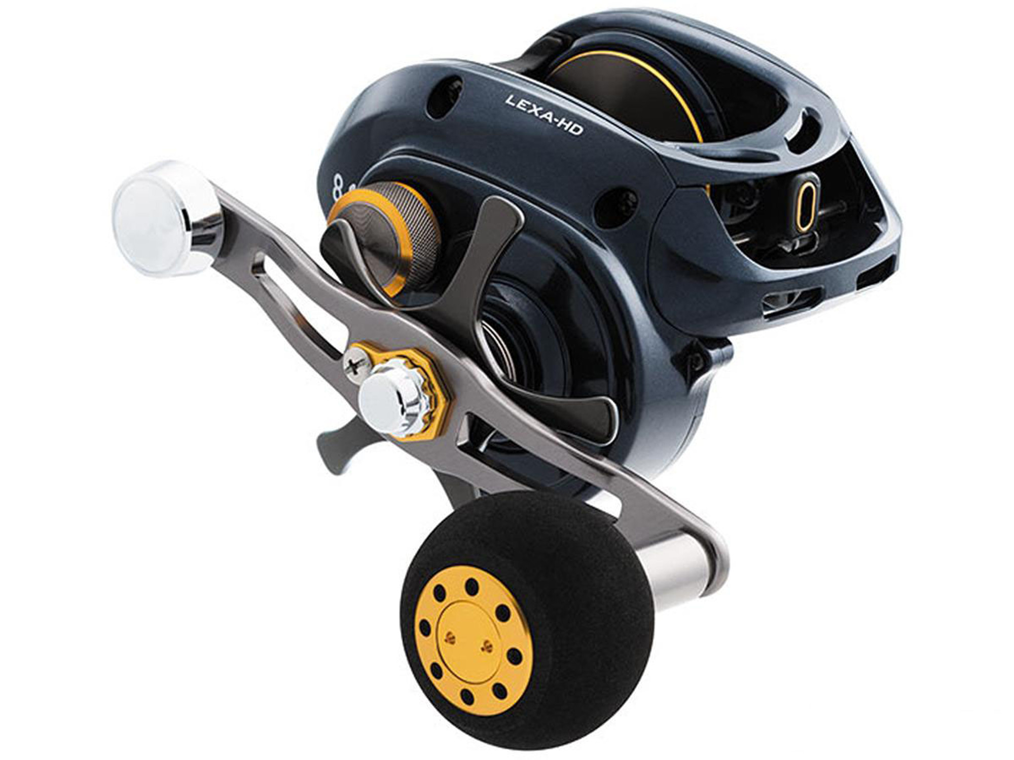 Daiwa LEXA Hyper Speed Baitcasting Reel - LEXA-HD400H-P