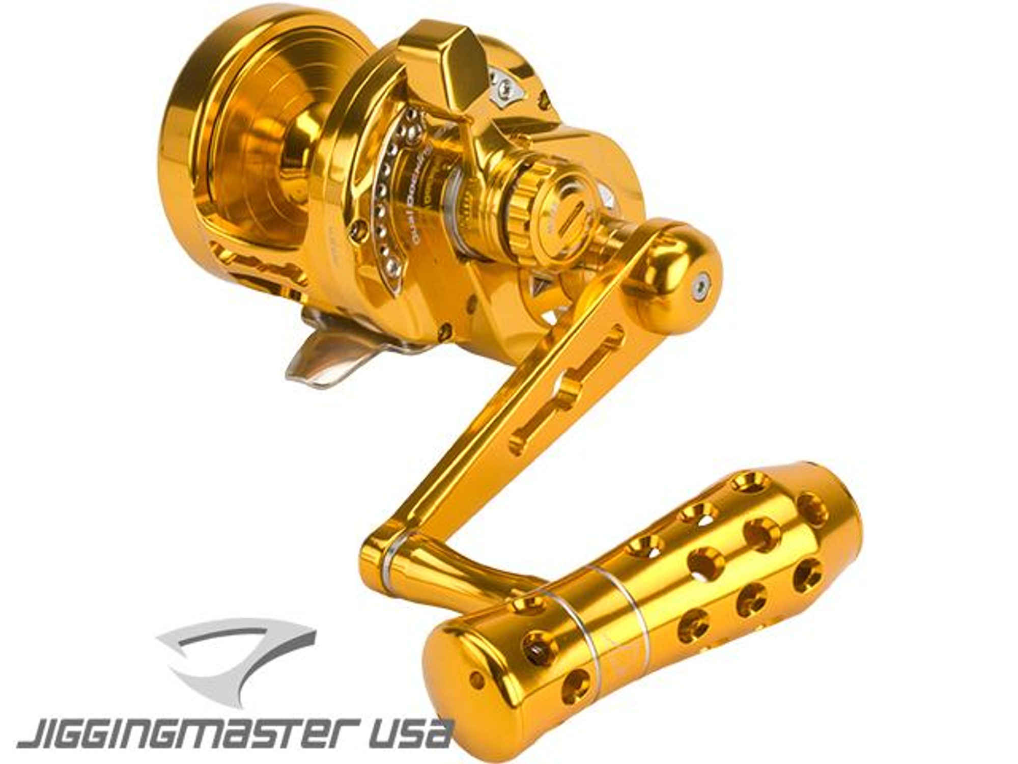 Jigging Master Monster Game High Speed Fishing Reel - Gold (Size: PE4)