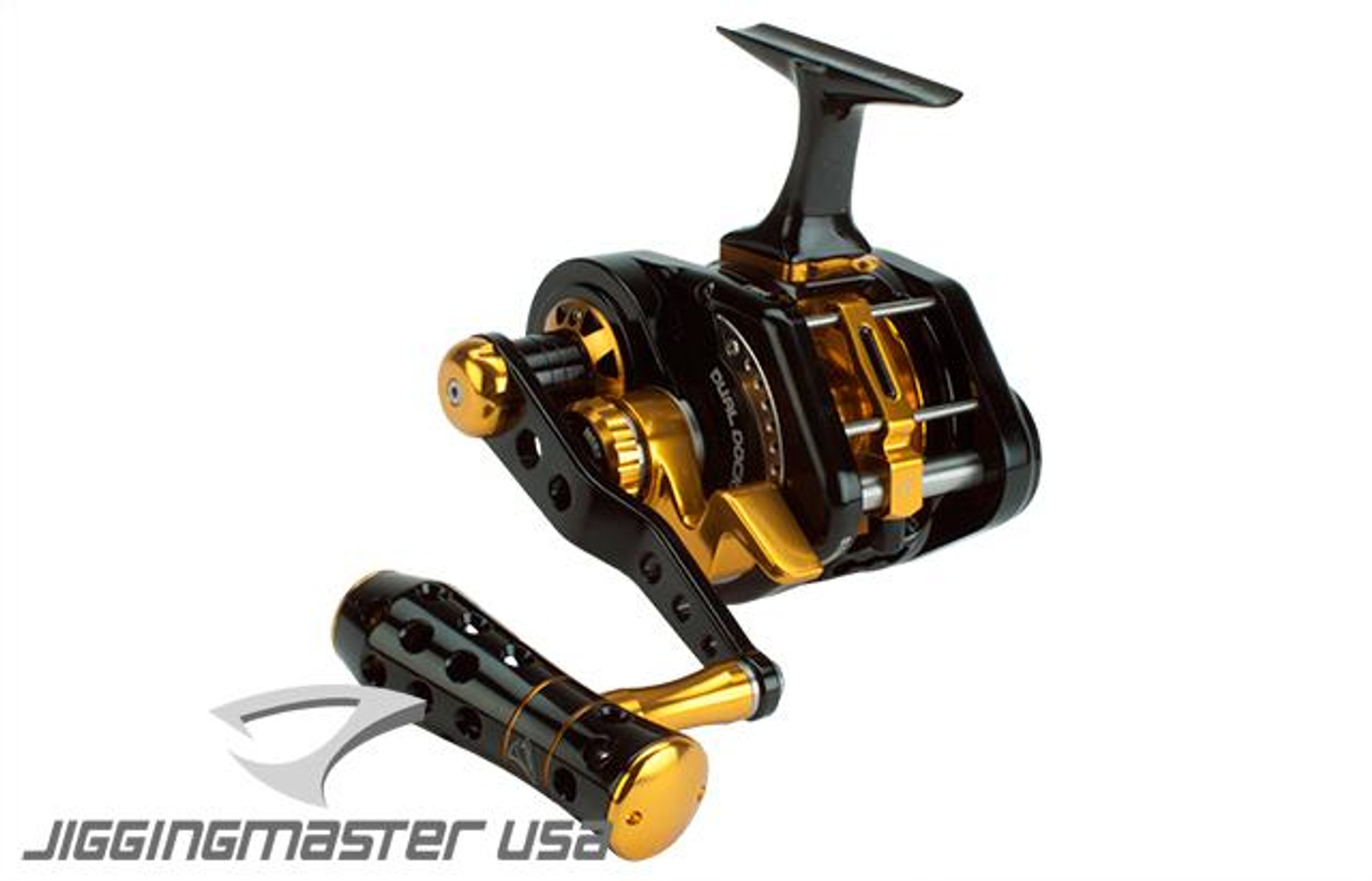 Jigging Master UnderHead Reel - Black / Gold (Size: PE5N / Narrow)