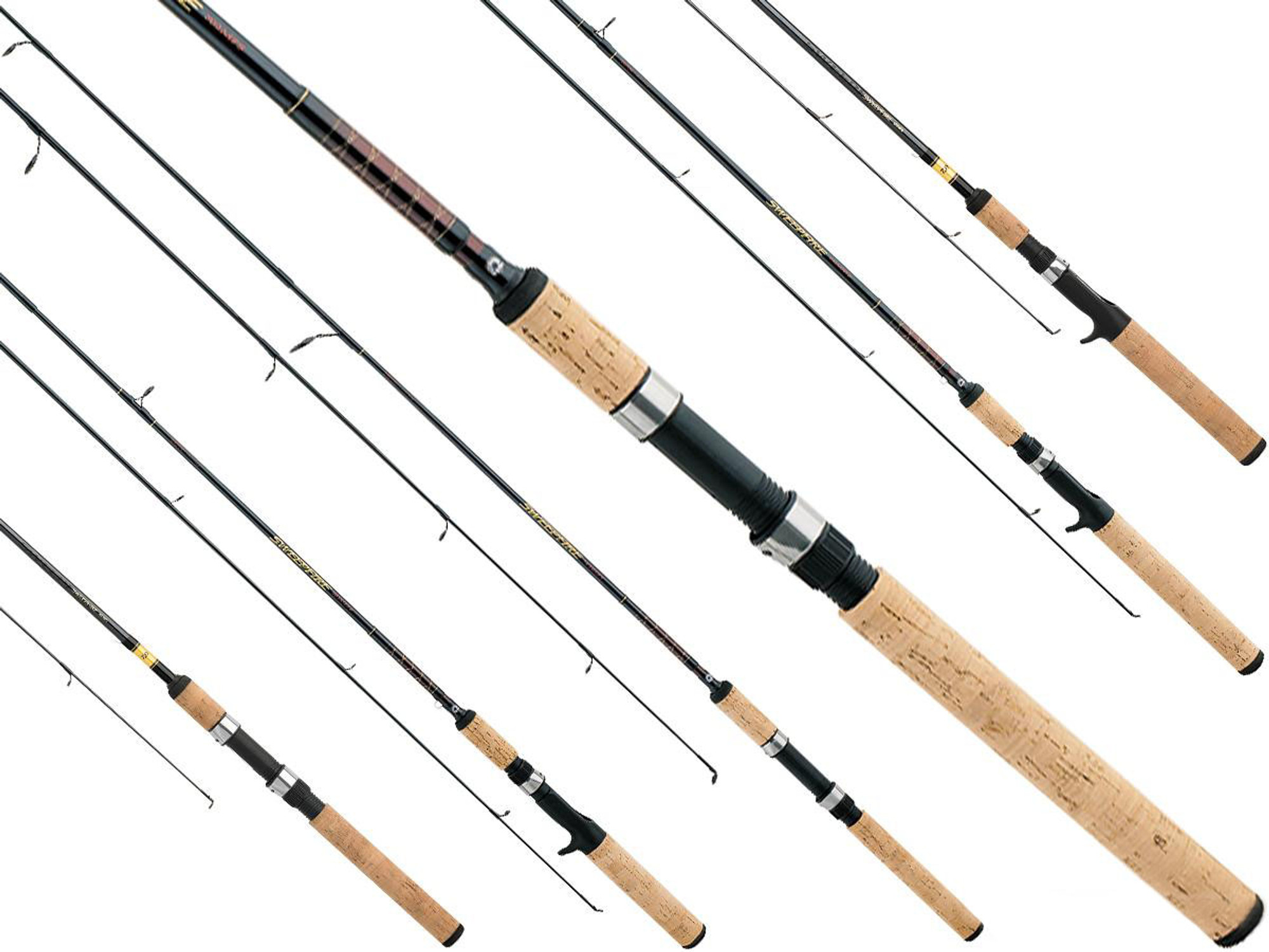 Daiwa Sweepfire-D® Trigger Grip Casting Fishing Rod - SWD601MFB