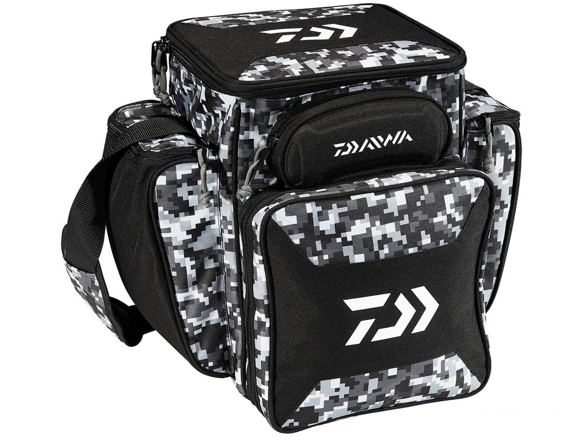 Daiwa D-VEC Tactical Soft Sided Tackle Box - Large / Digital Camo