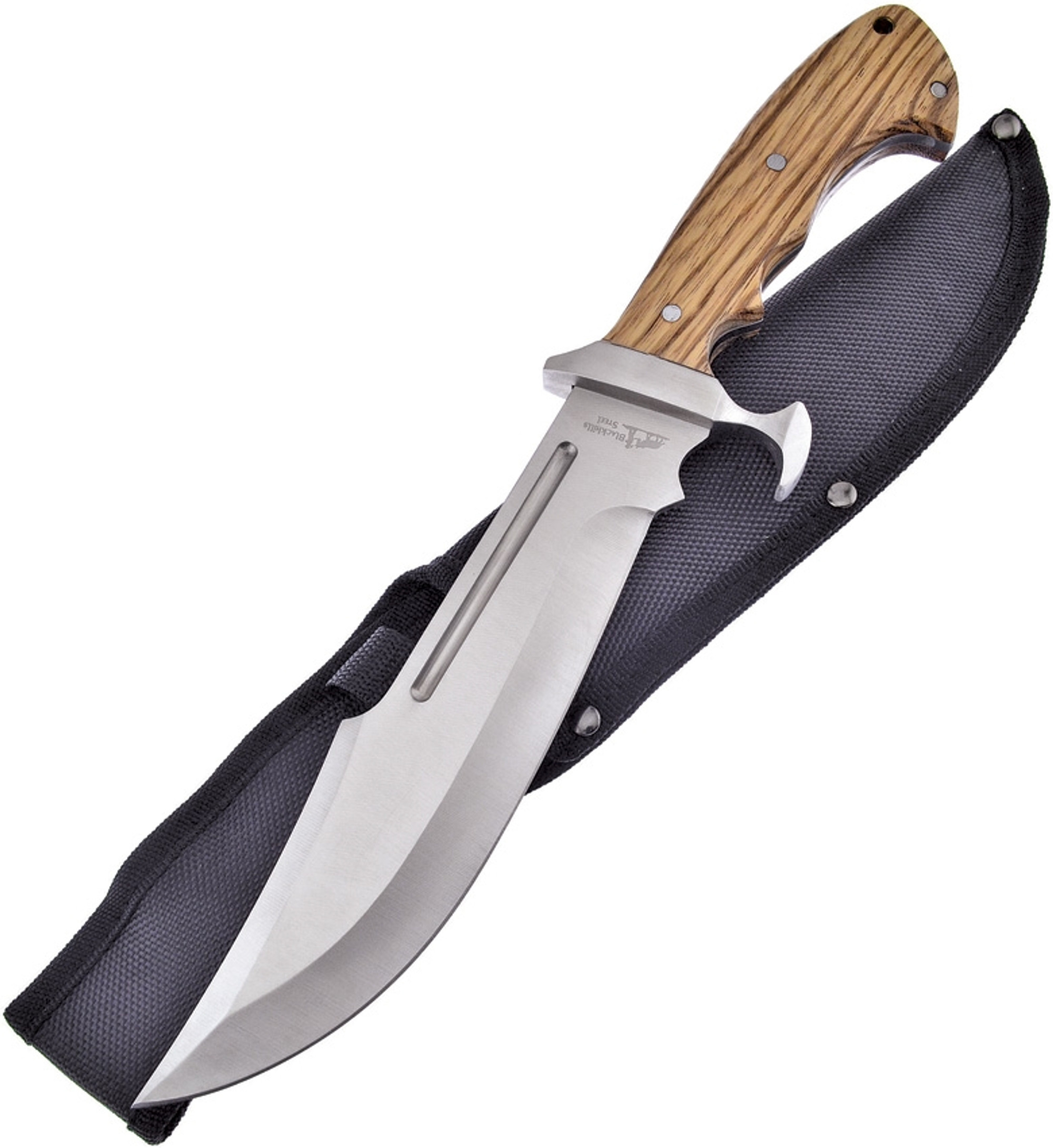 Frost Cutlery Bowie Walnut w/Sheath