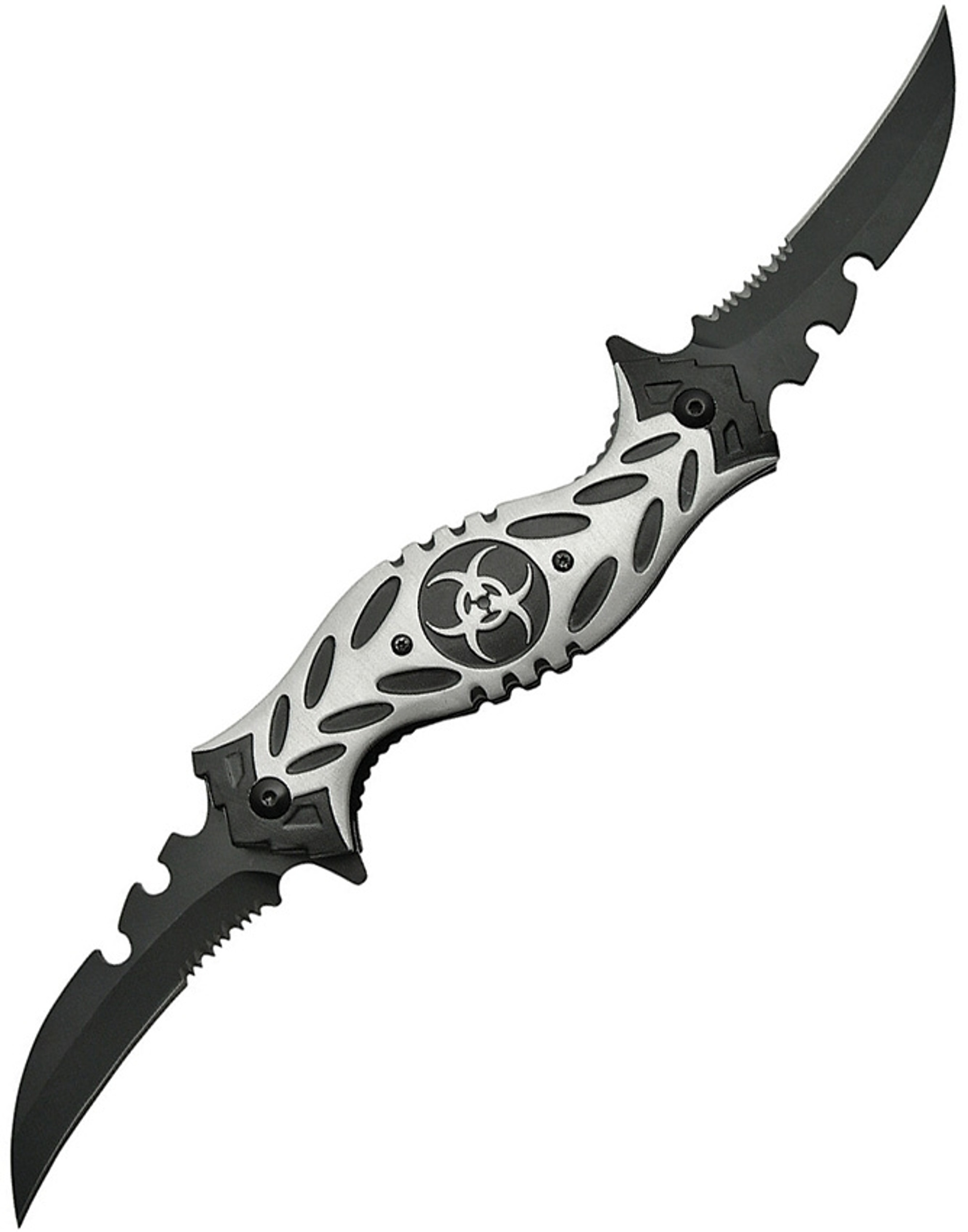 Double Linerlock A/O Silver