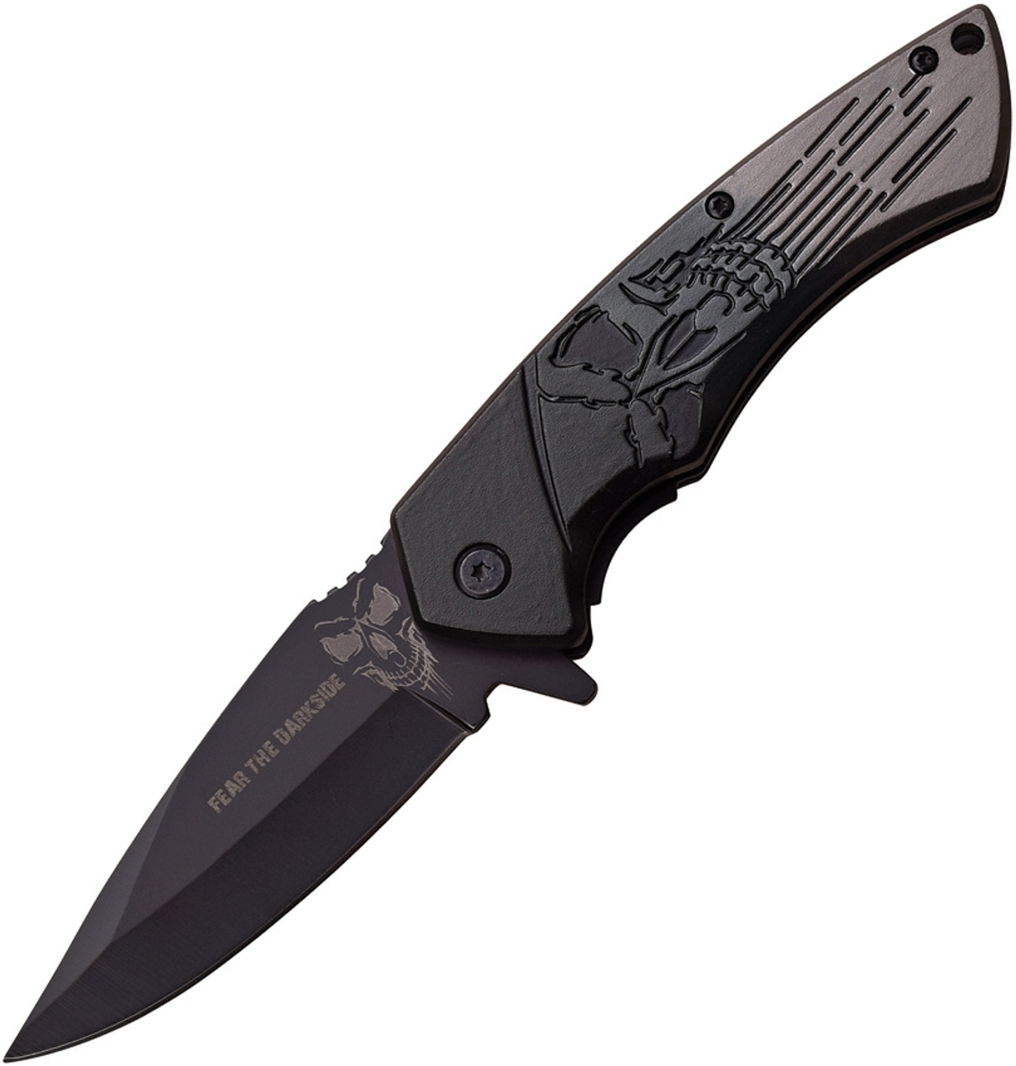 Skull Linerlock A/O Gray