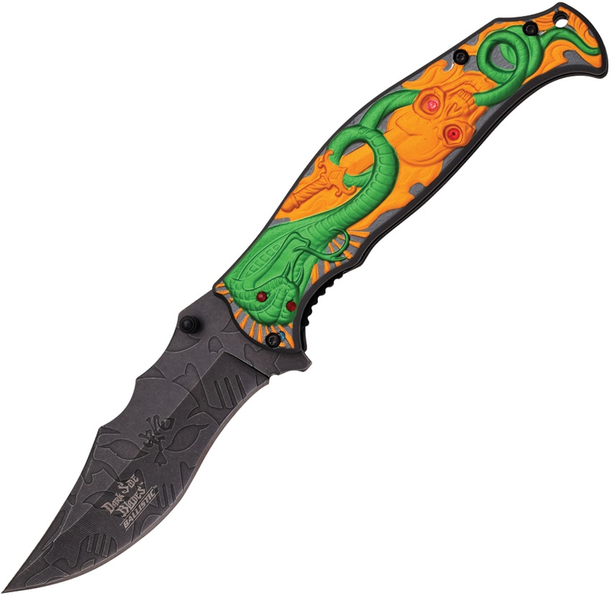 Cobra Linerlock A/O Green/Gold