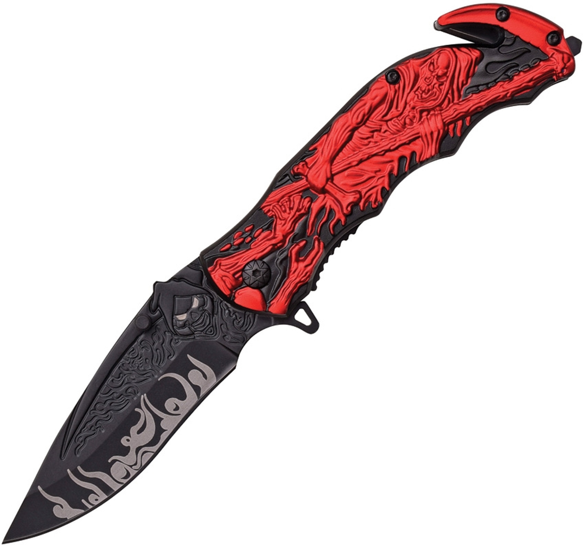 Grim Reaper Linerlock A/O Red