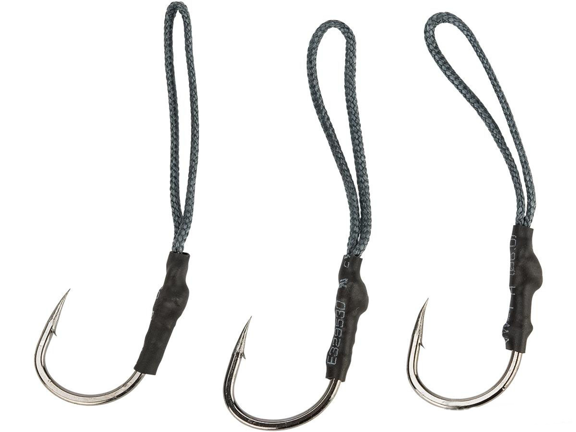 Battle Angler Jigging Fishing Assist Hook Set - Pack of 3 (Size: 3/0)