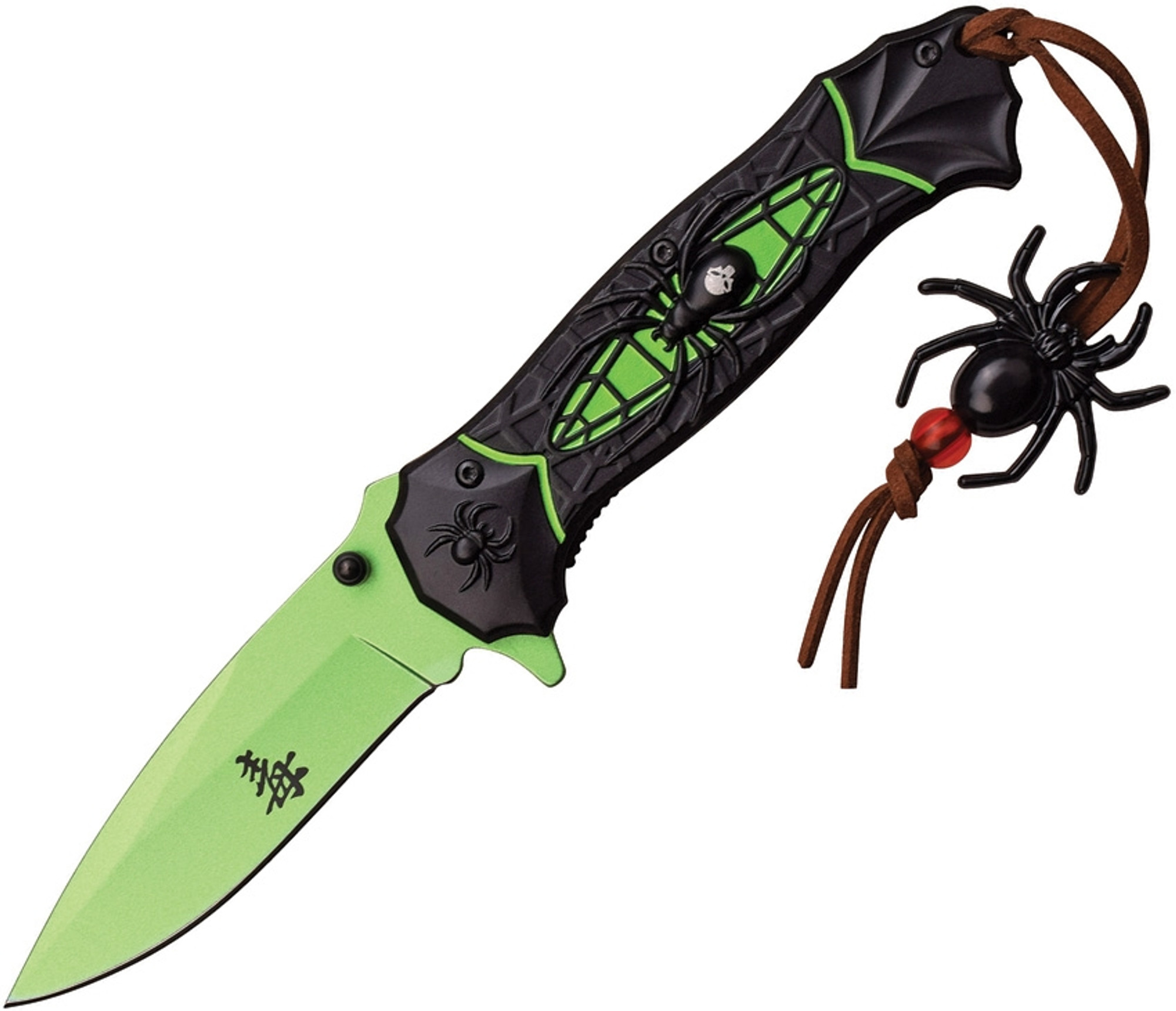 Spider Linerlock A/O Green DSA036GN