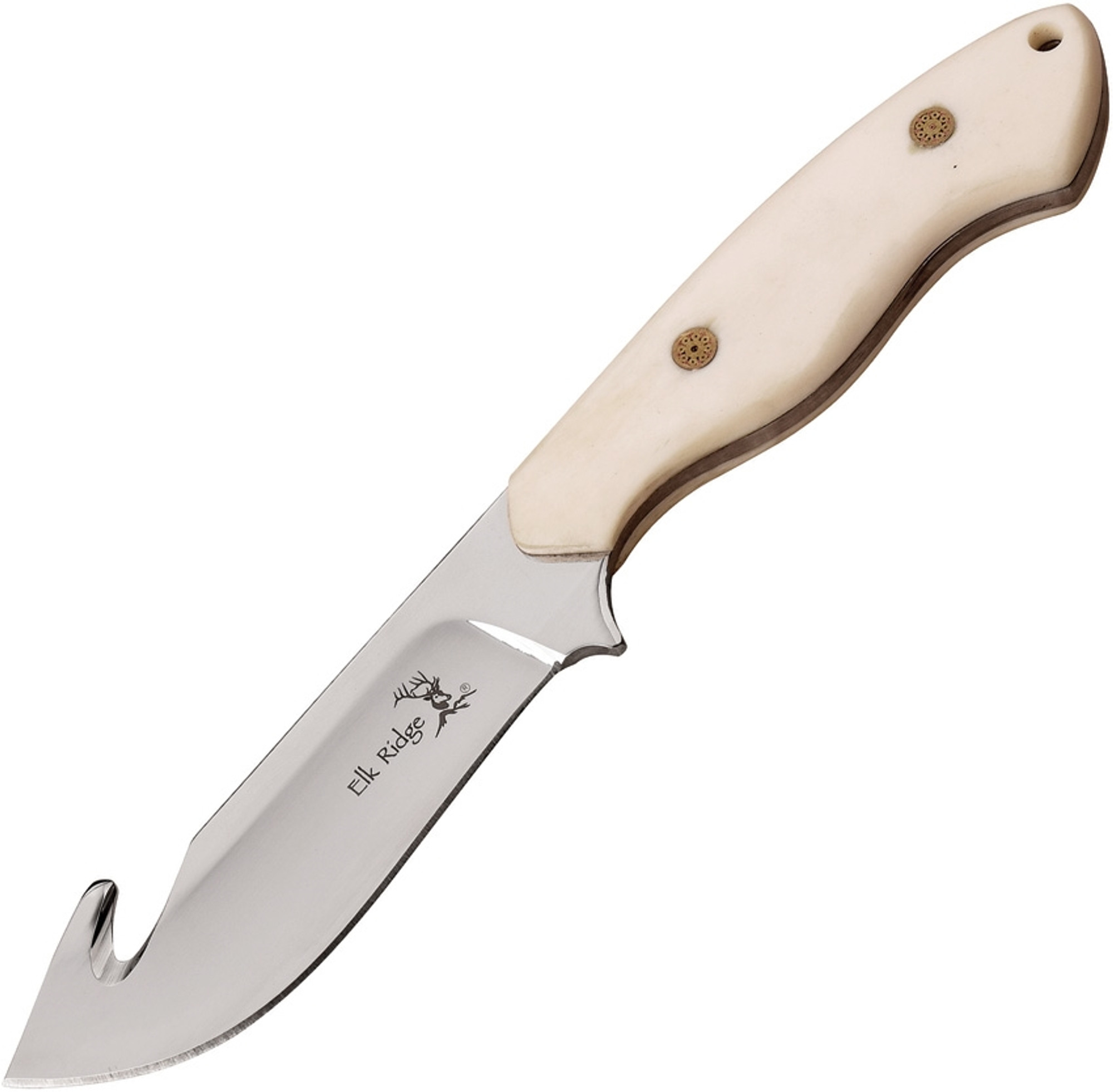 Fixed Blade Guthook White Bone