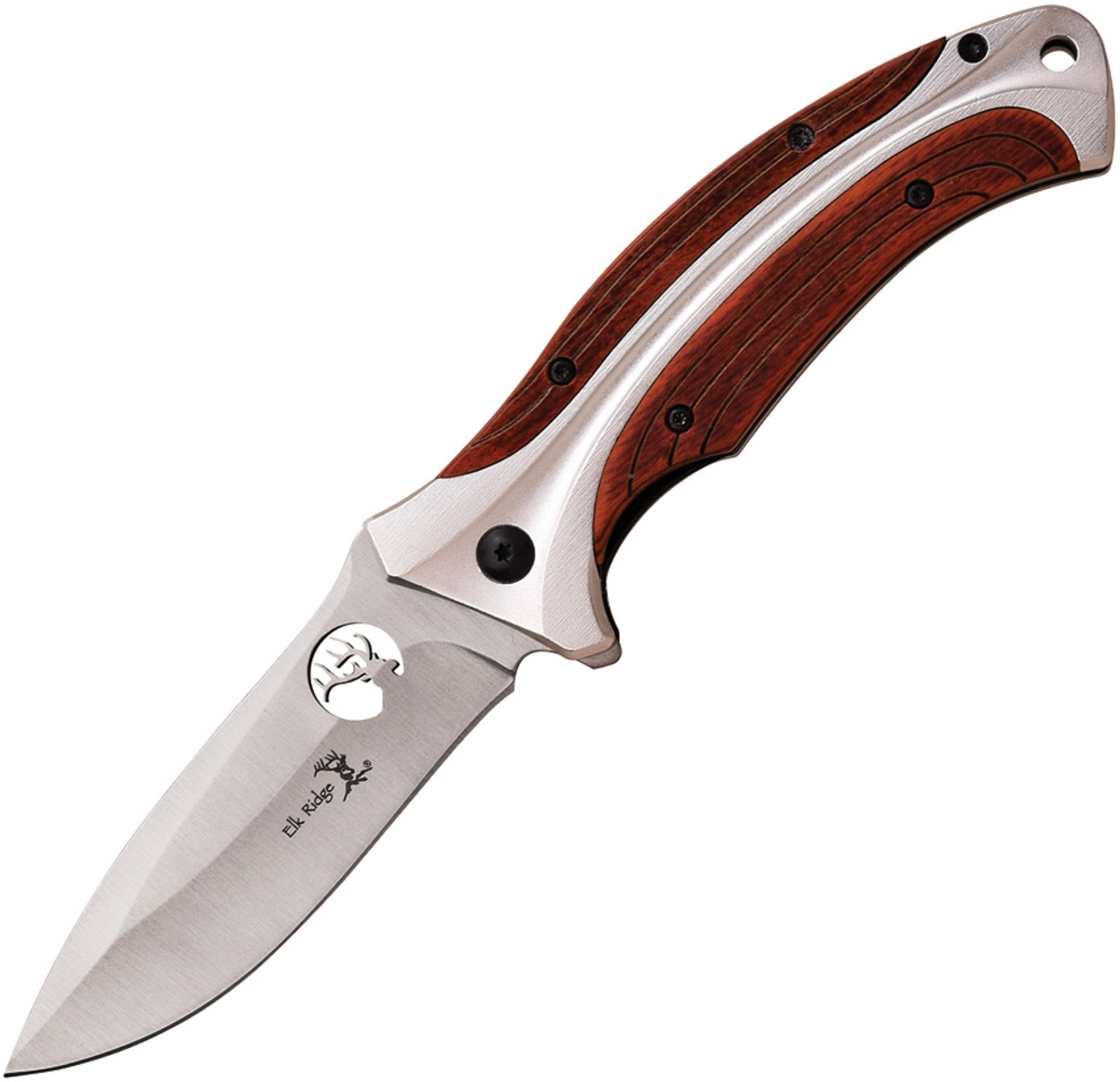 Linerlock A/O Brown Pakkawood