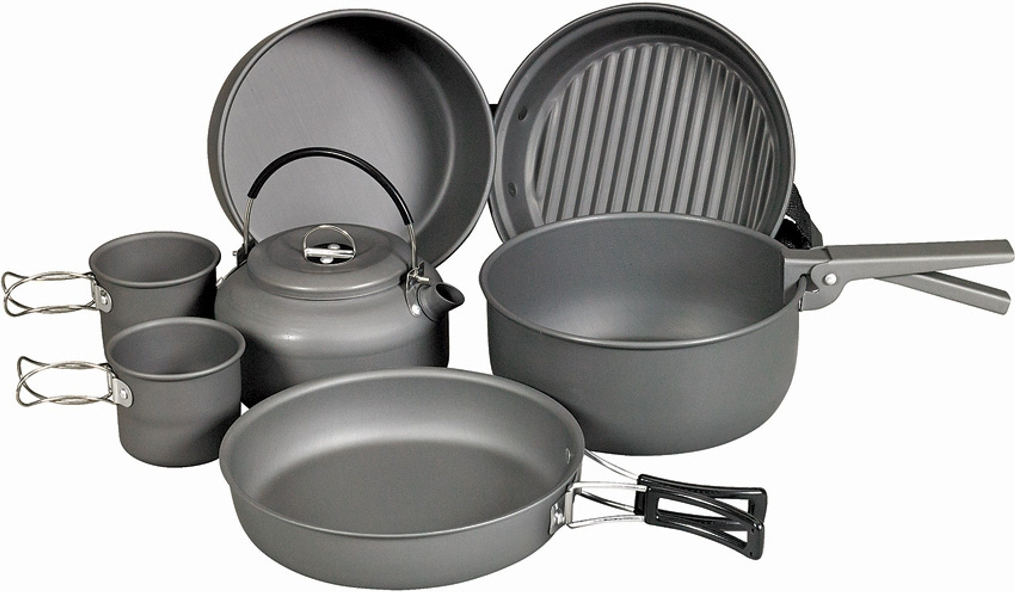Cookware Mess Kit with Kettle