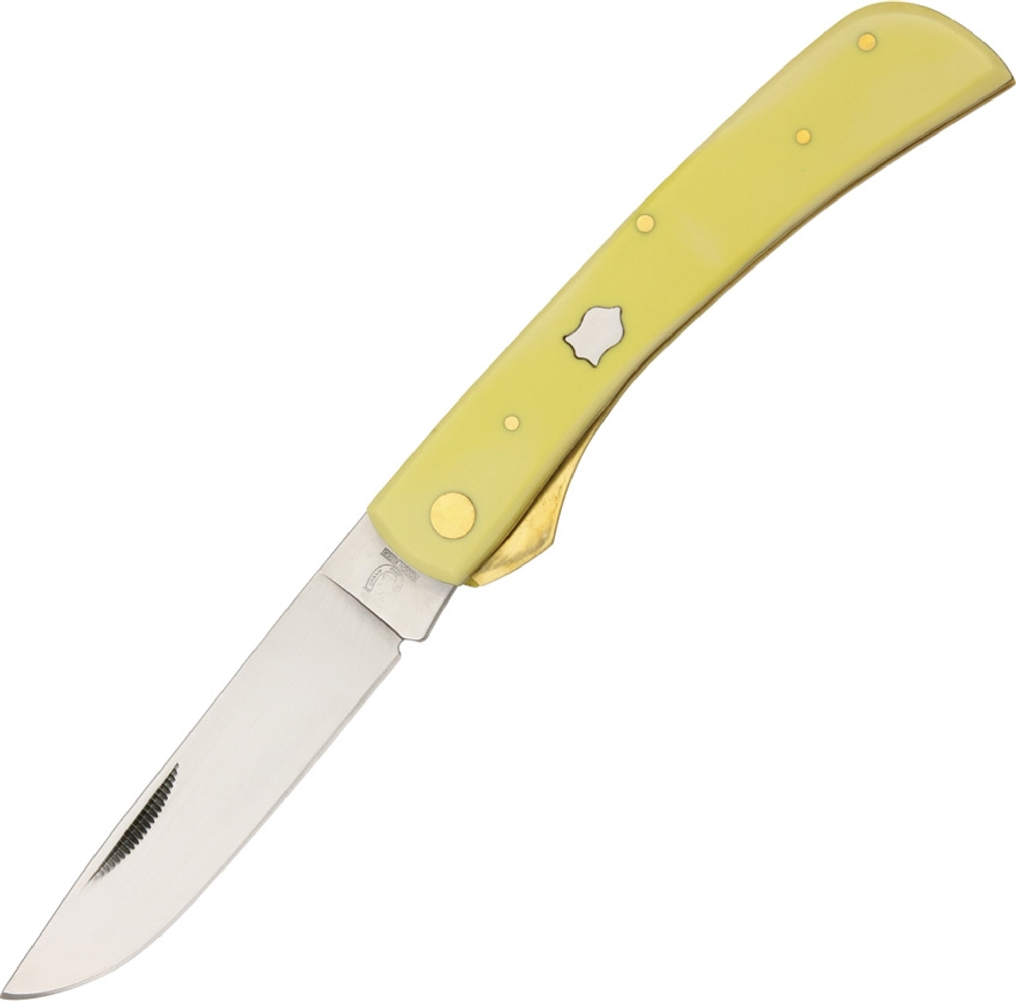 Work Knife Yellow Synthetic