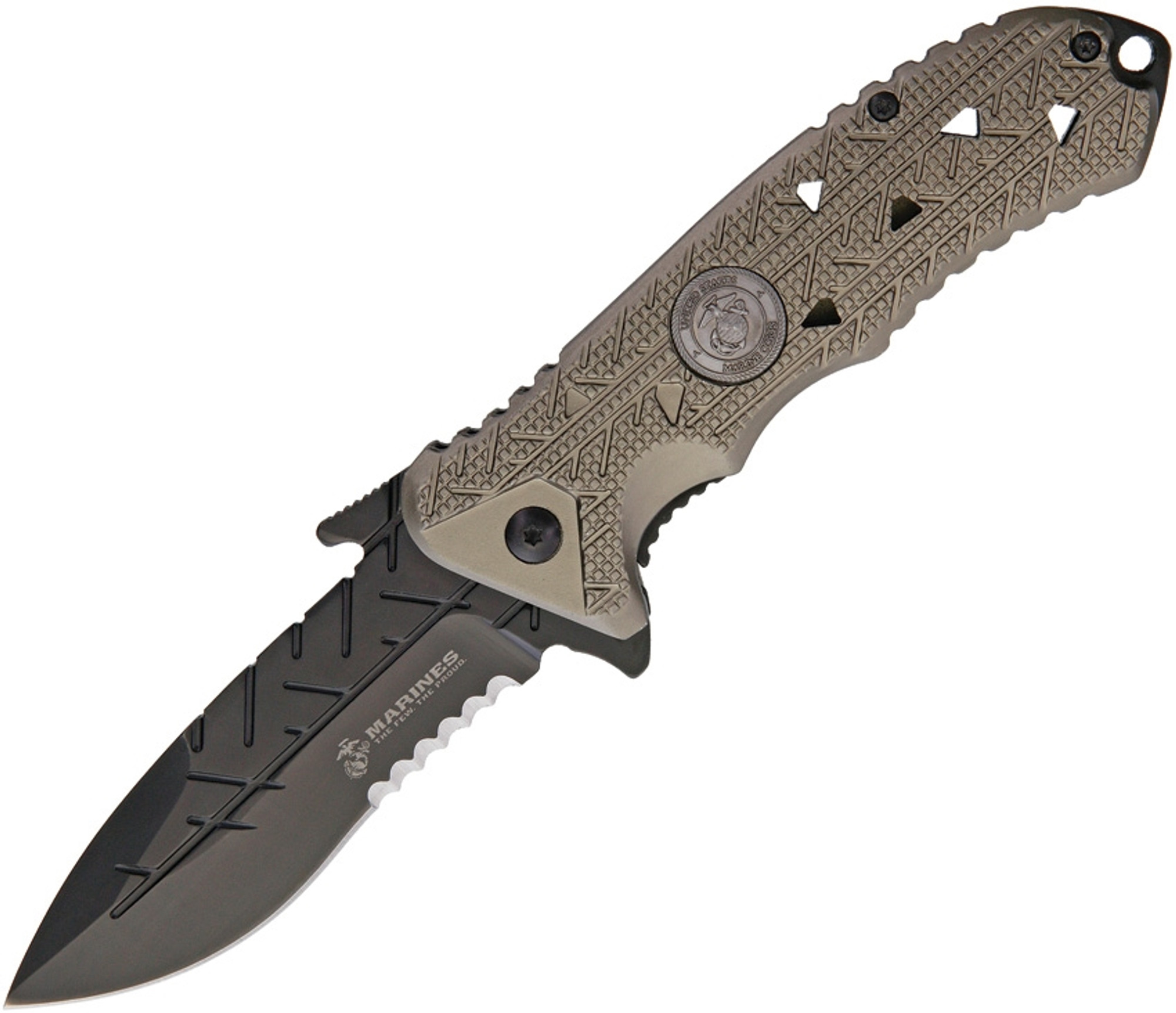 US Marines Linerlock A/O Tan