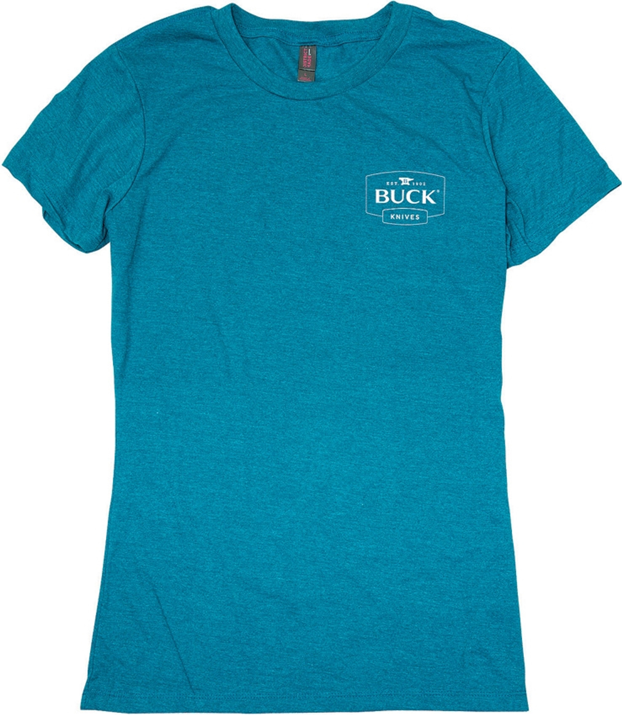 Womens Crew Neck Tee Teal L