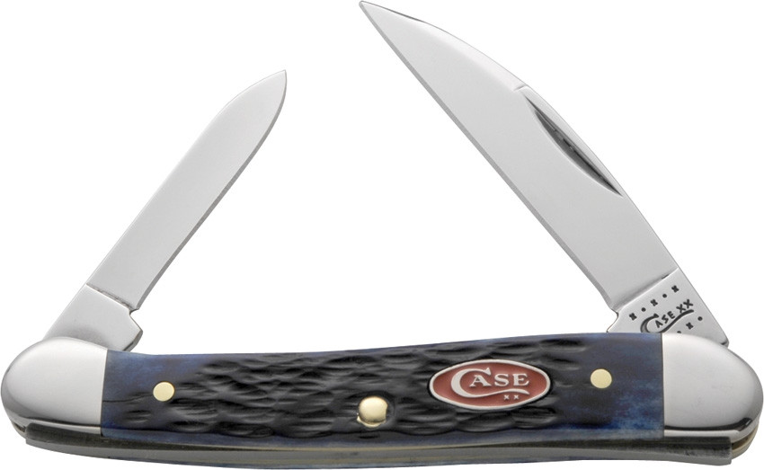 Mini Copperhead Navy Blue Bone