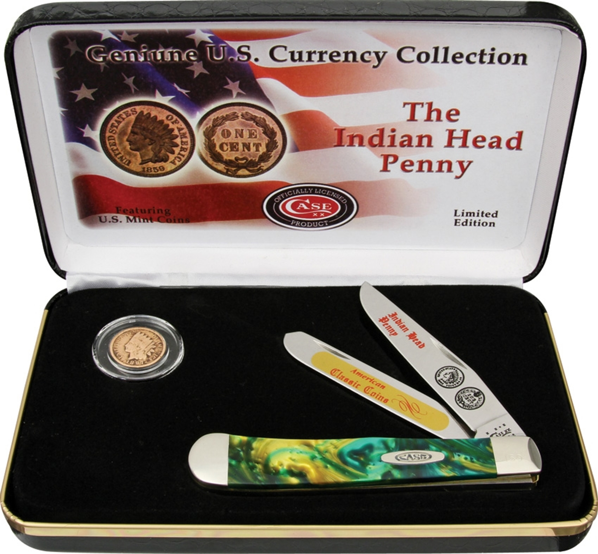 Indian Head Penny Gift Set CAIHPCE