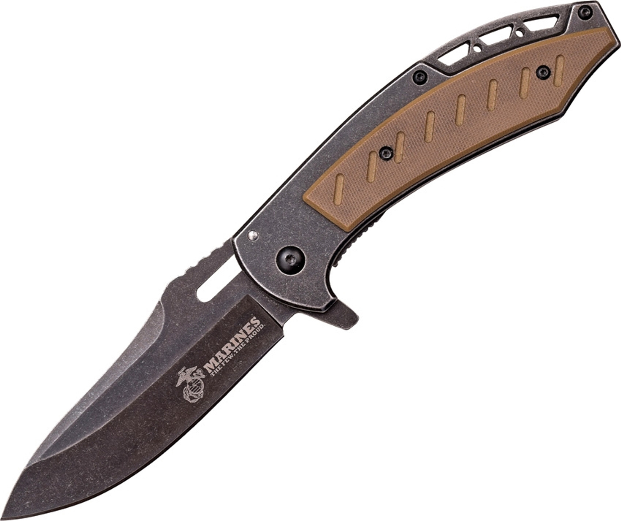 Marines Linerlock A/O Tan USMA1043TN