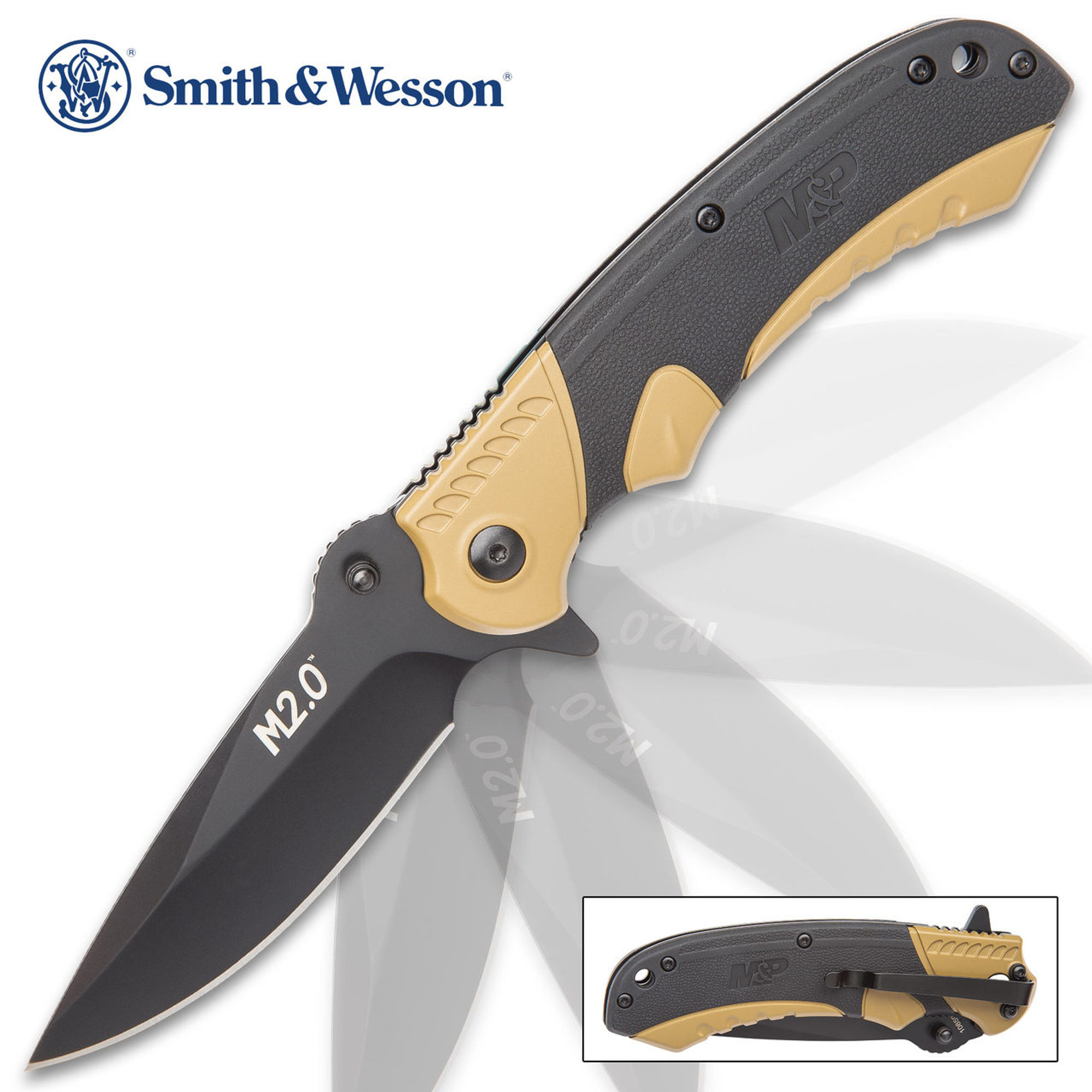 Smith & Wesson M&P Knife M2.0- Black/Tan