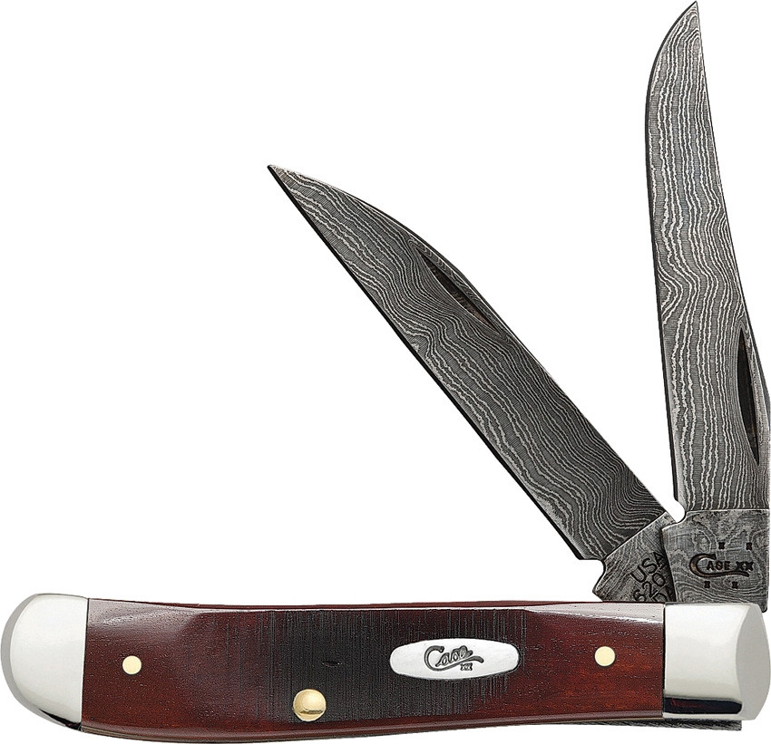 Random Damascus Mini Trapper