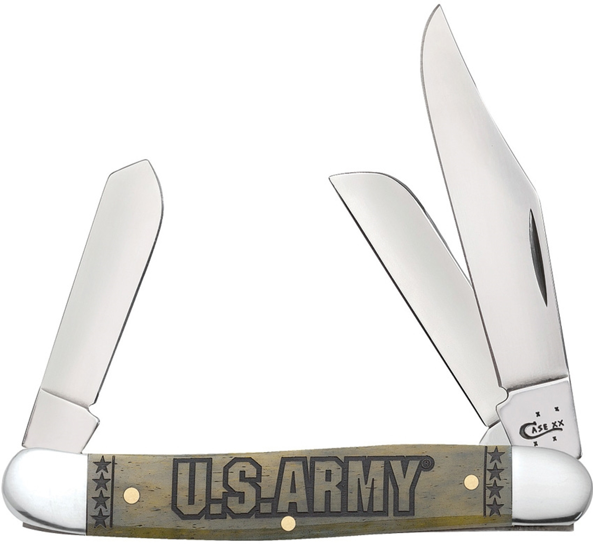 Stockman US Army Olive Bone