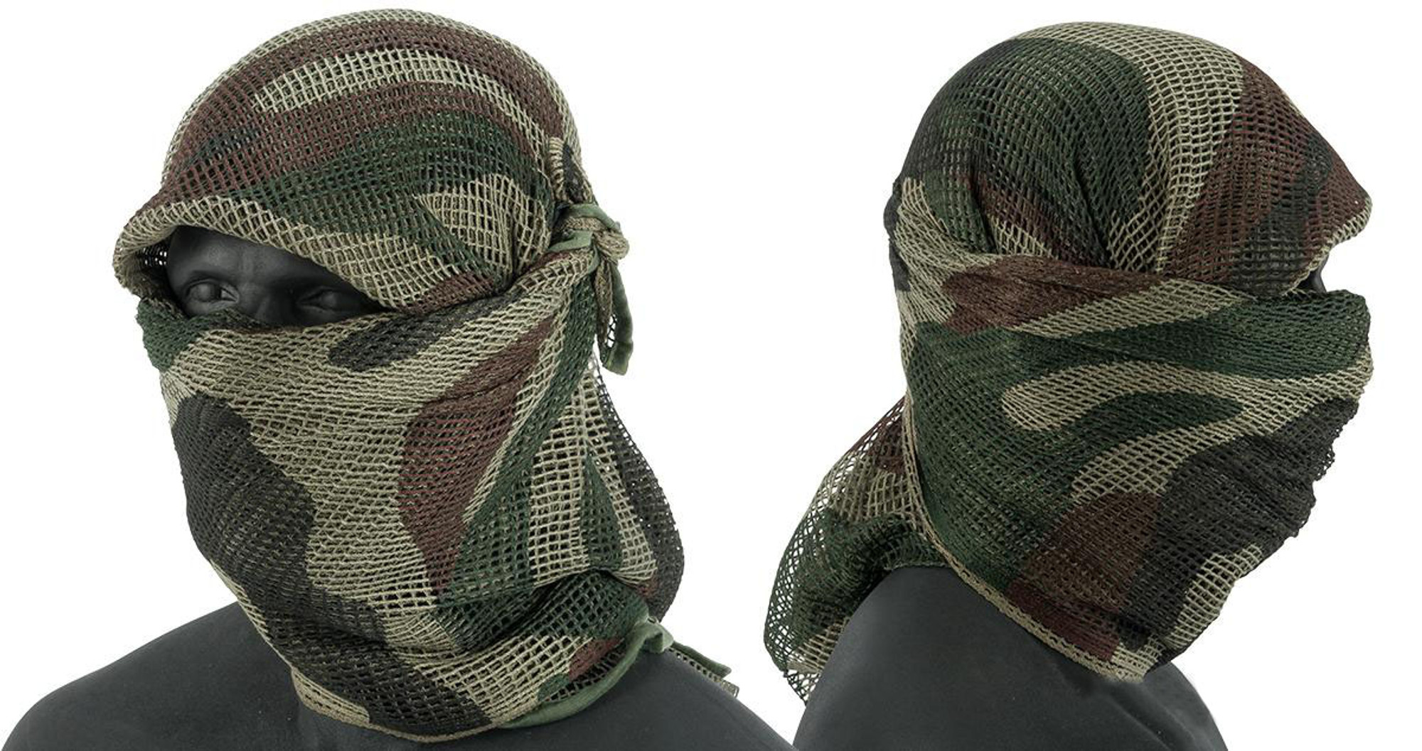 Black Owl Gear / Phantom Gear Perforated Sniper Veil (Color: French Central Europe Pattern)