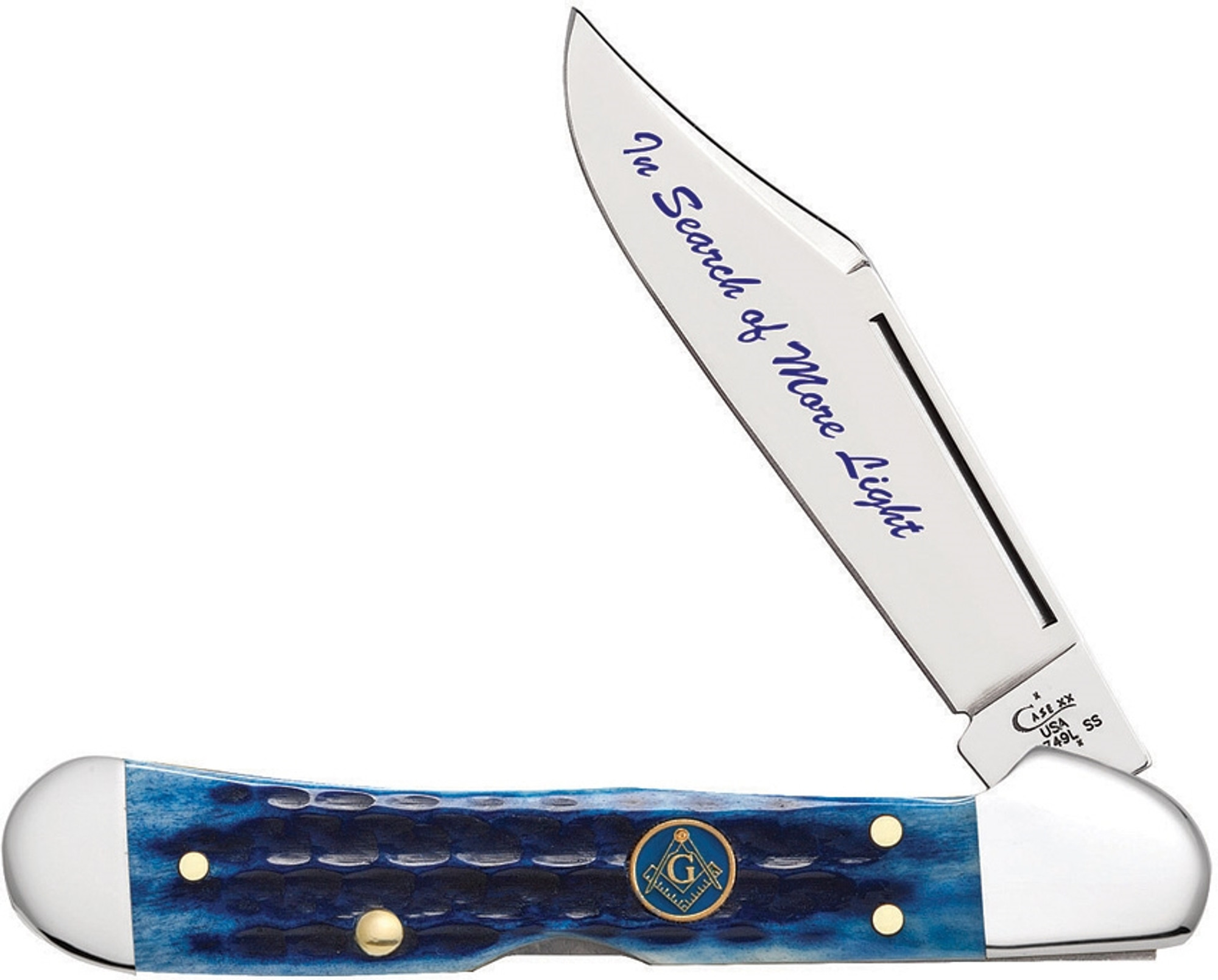 Masonic Mini Copperlock Blue