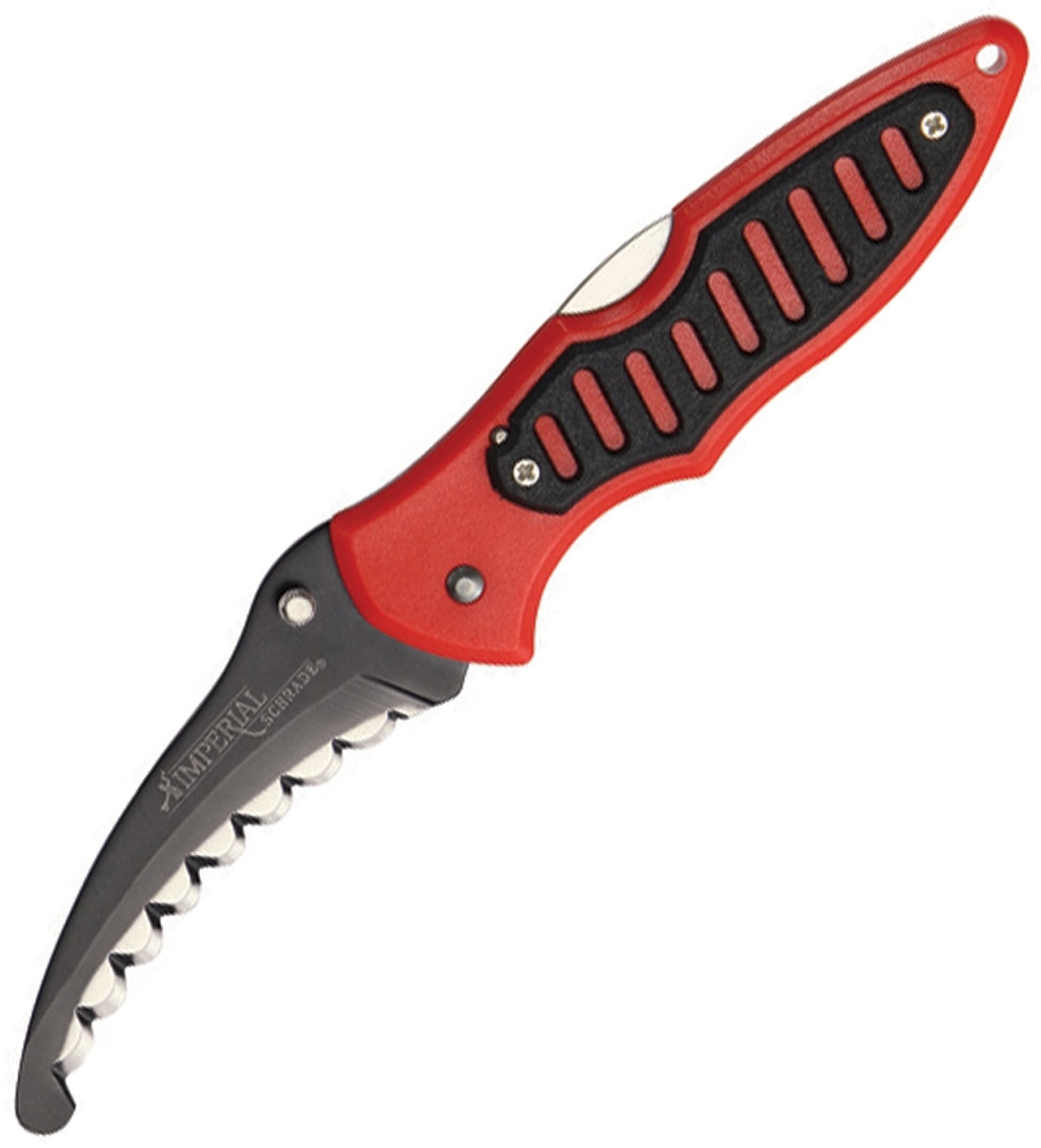 Rescue Lockback Red/Black